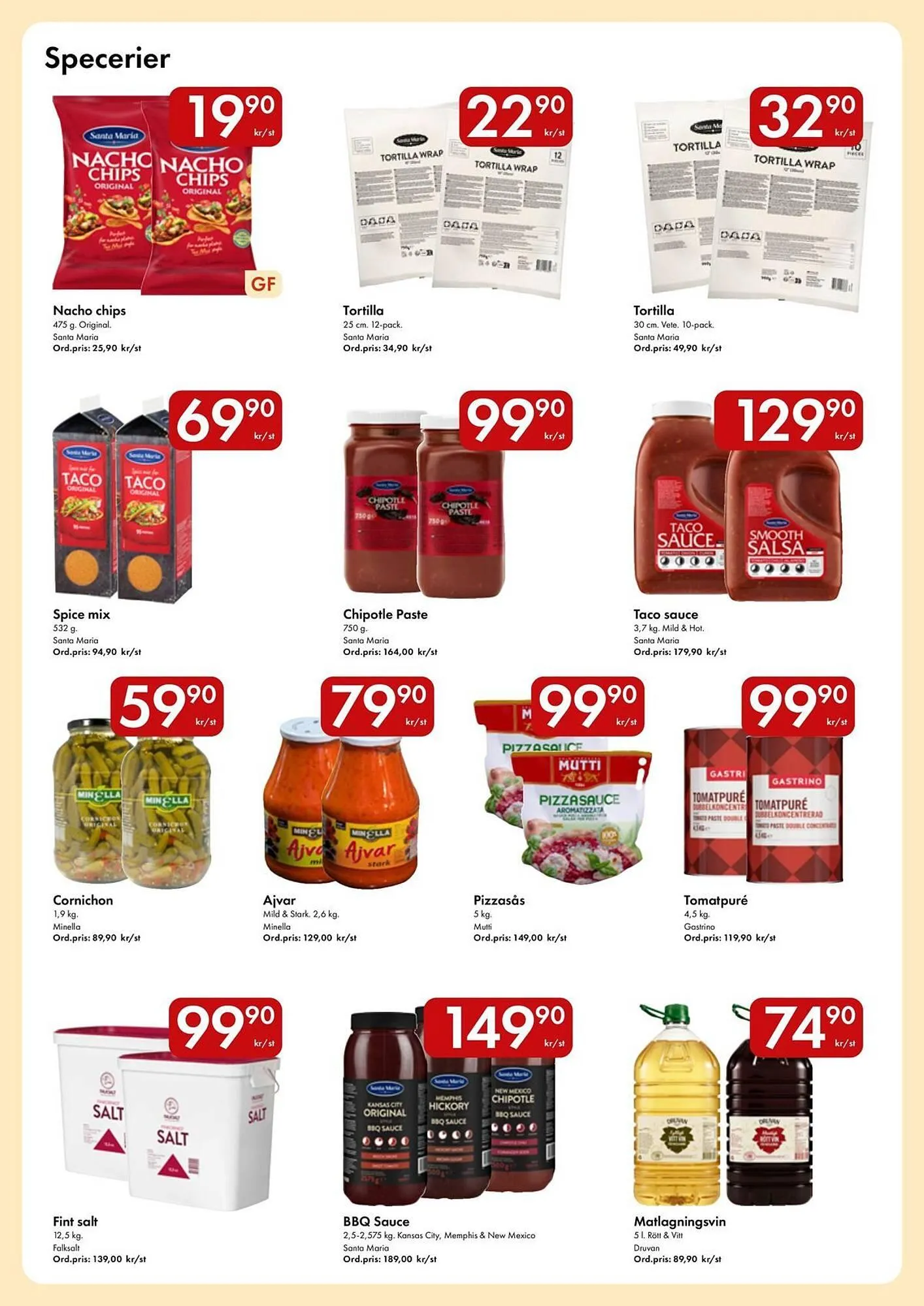 Snabbgross reklamblad från 23 mars till 5 april 2026 - Reklamblad sidor 7