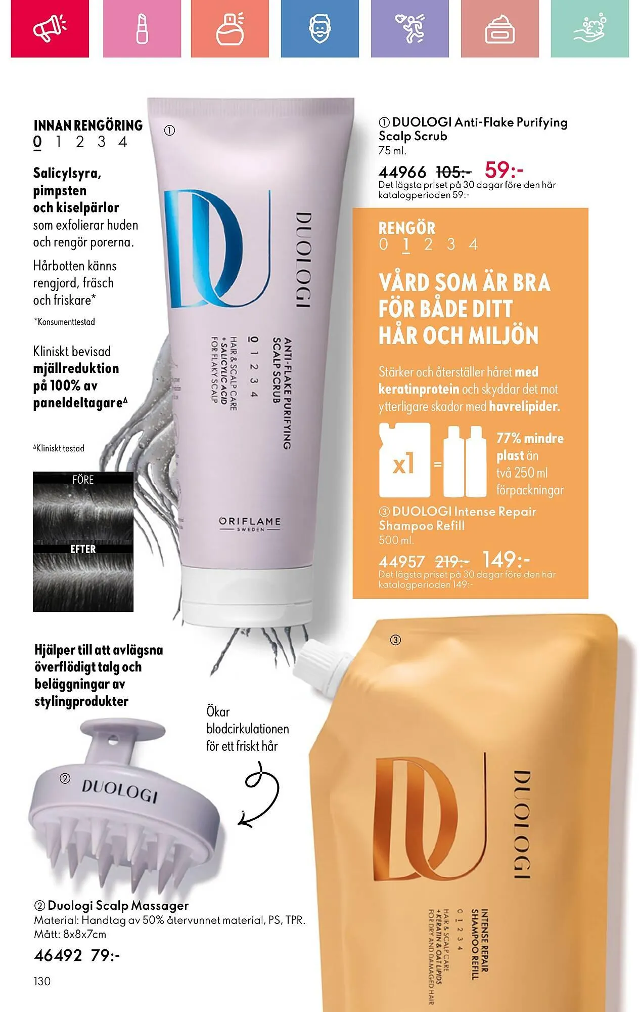 Oriflame reklamblad från 13 juli till 2 augusti 2025 - Reklamblad sidor 130