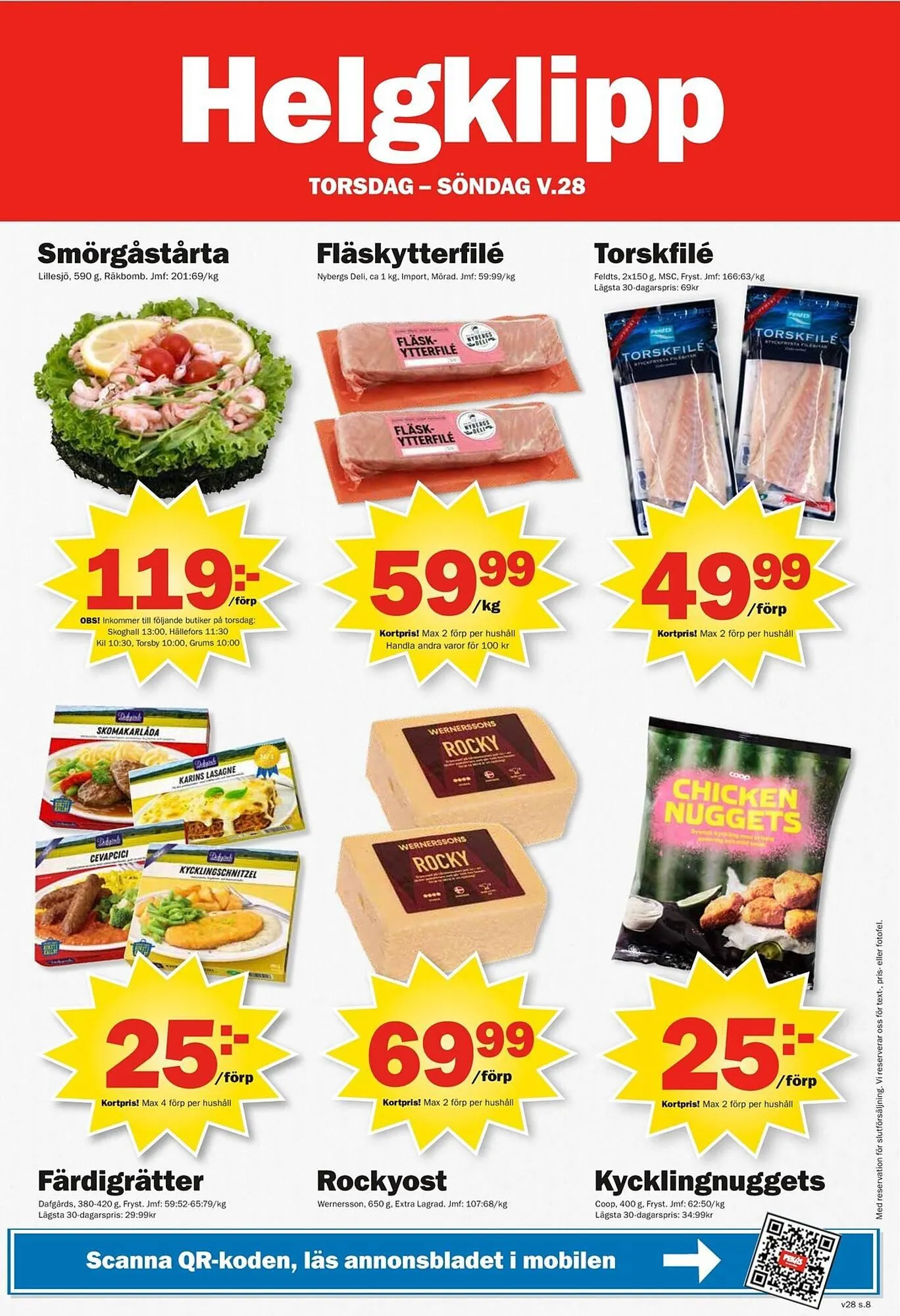 Pekås reklamblad från 7 juli till 13 juli 2025 - Reklamblad sidor 8