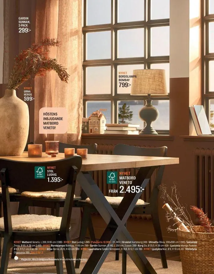 Höst & vinter 2024 från 18 september till 31 december 2024 - Reklamblad sidor 3