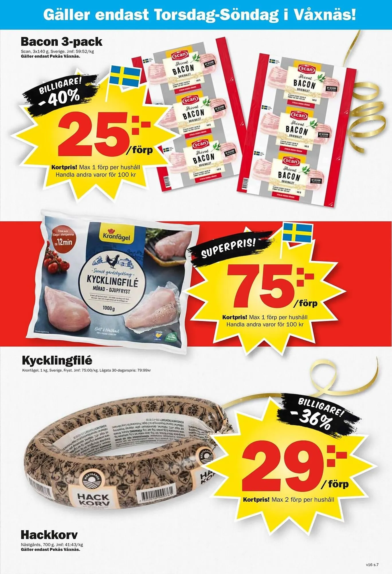 Pekås reklamblad från 13 april till 19 april 2026 - Reklamblad sidor 7