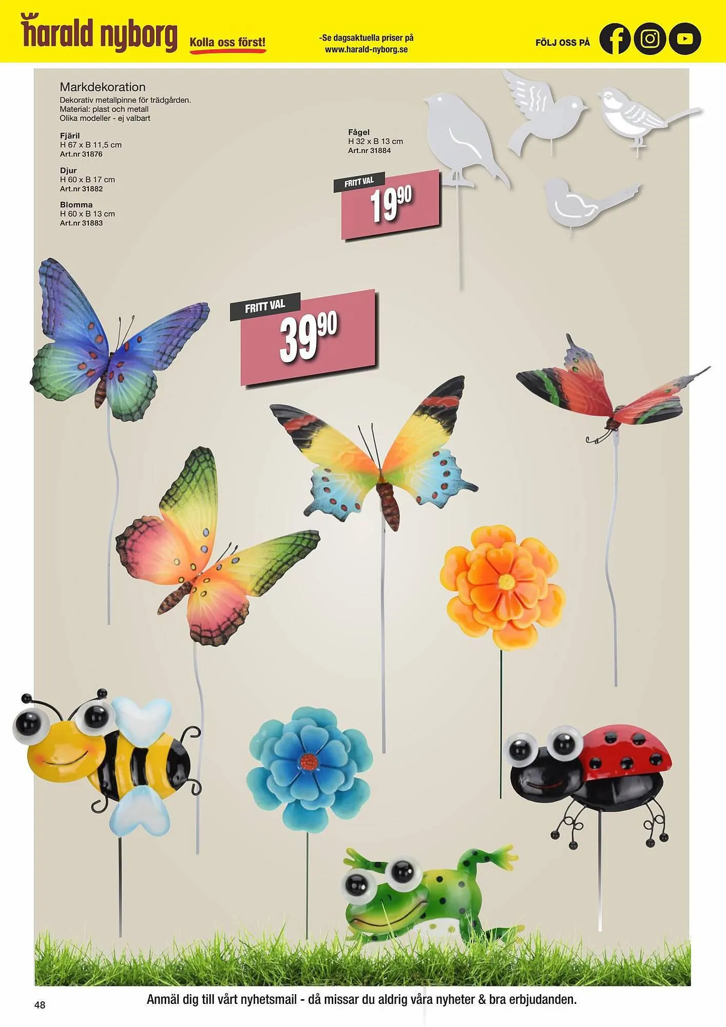 Harald Nyborg reklamblad från 11 juni till 31 oktober 2023 - Reklamblad sidor 48