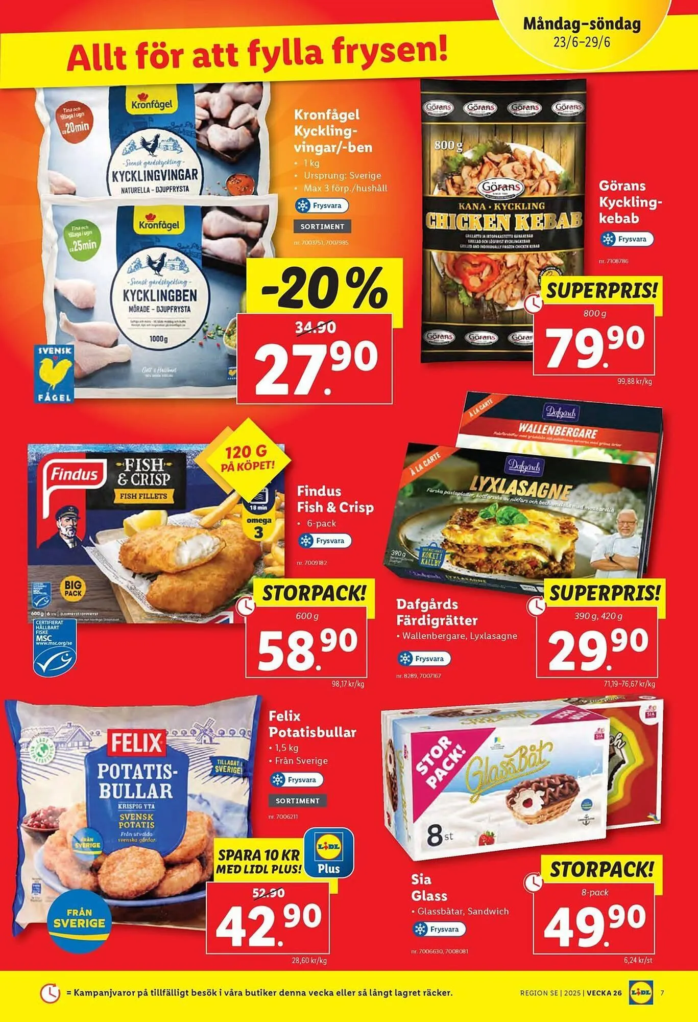 Lidl reklamblad från 23 juni till 29 juni 2025 - Reklamblad sidor 7