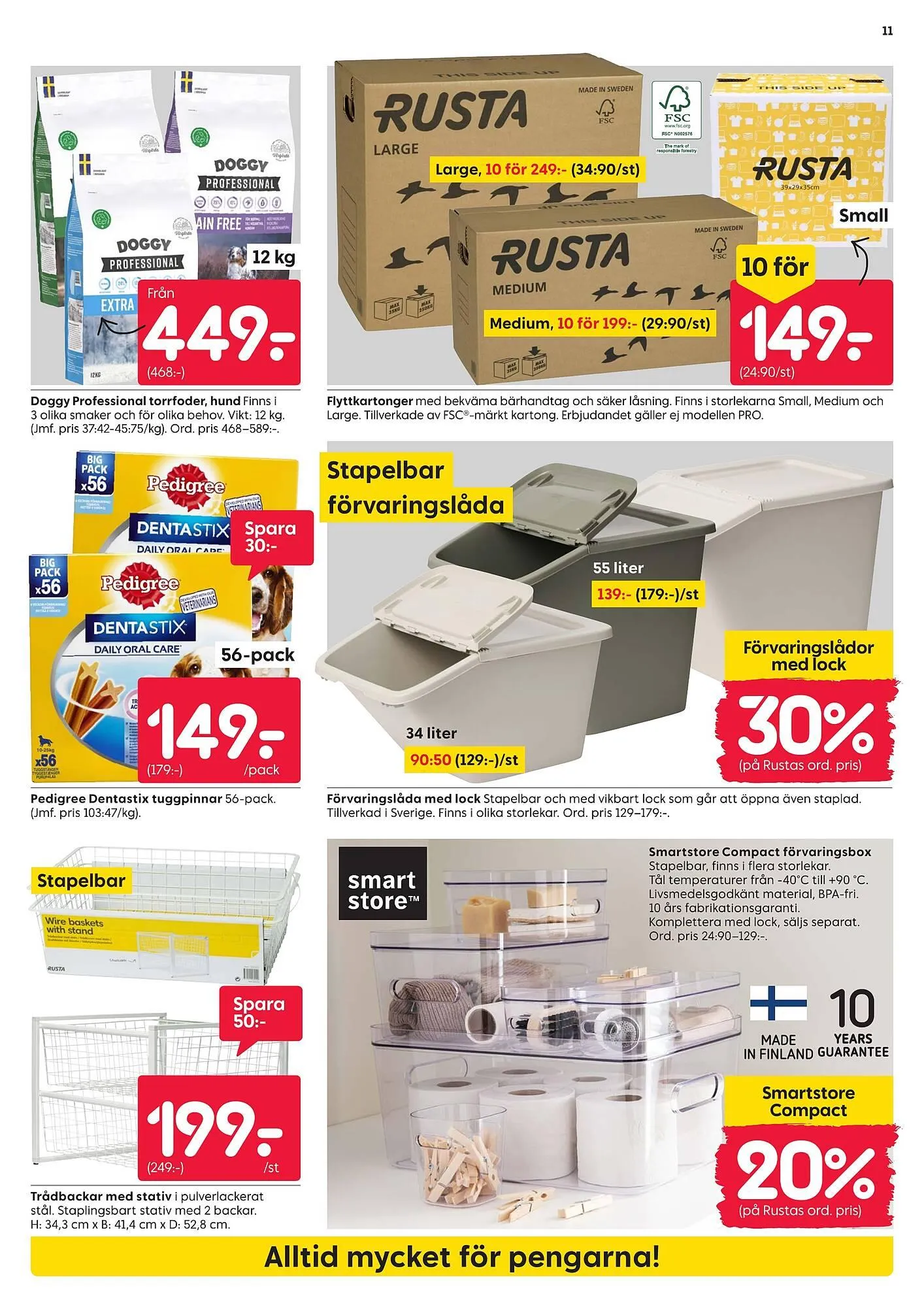 Rusta reklamblad från 25 augusti till 31 augusti 2025 - Reklamblad sidor 11