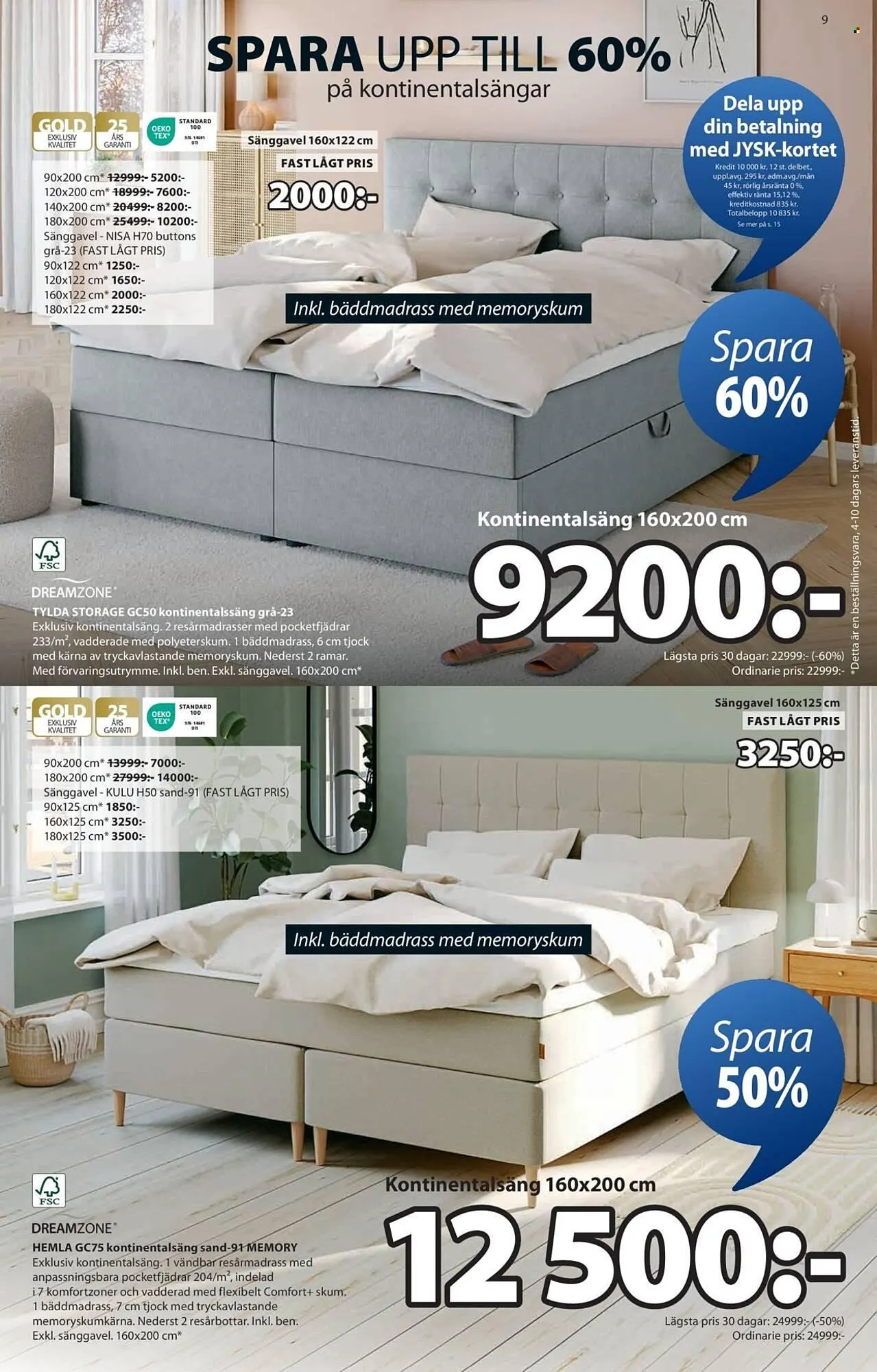 JYSK reklamblad från 18 augusti till 31 augusti 2025 - Reklamblad sidor 9