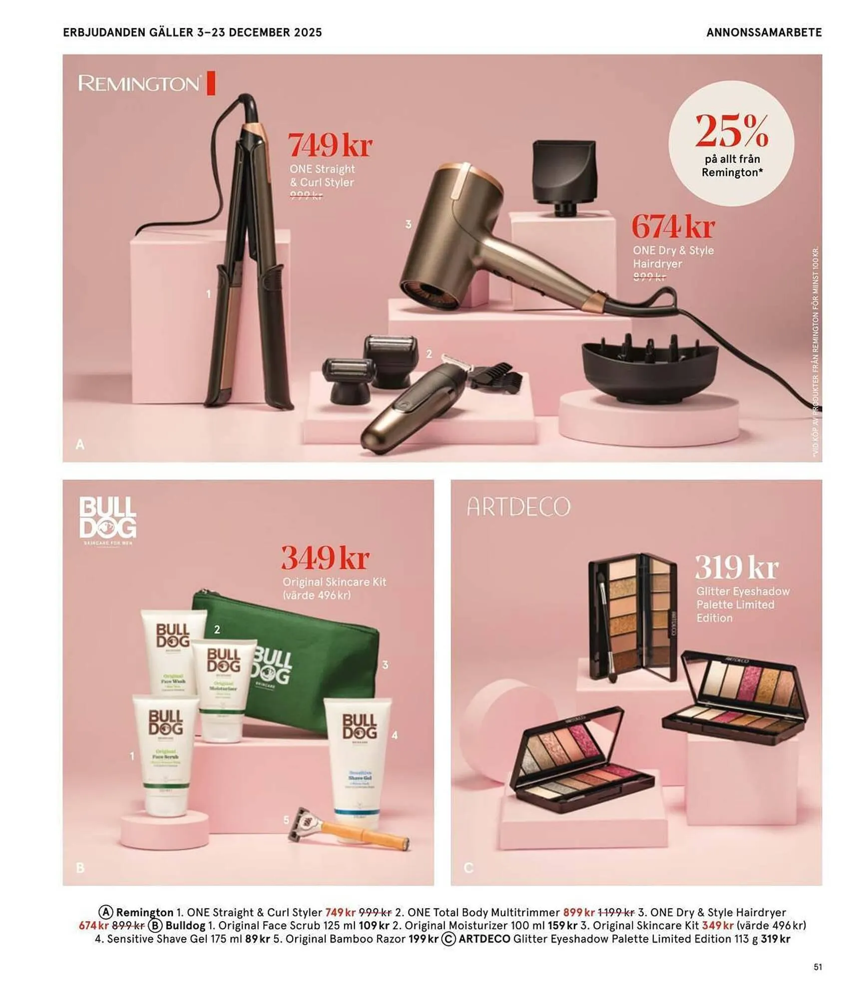 Åhléns reklamblad från 25 november till 11 december 2025 - Reklamblad sidor 51