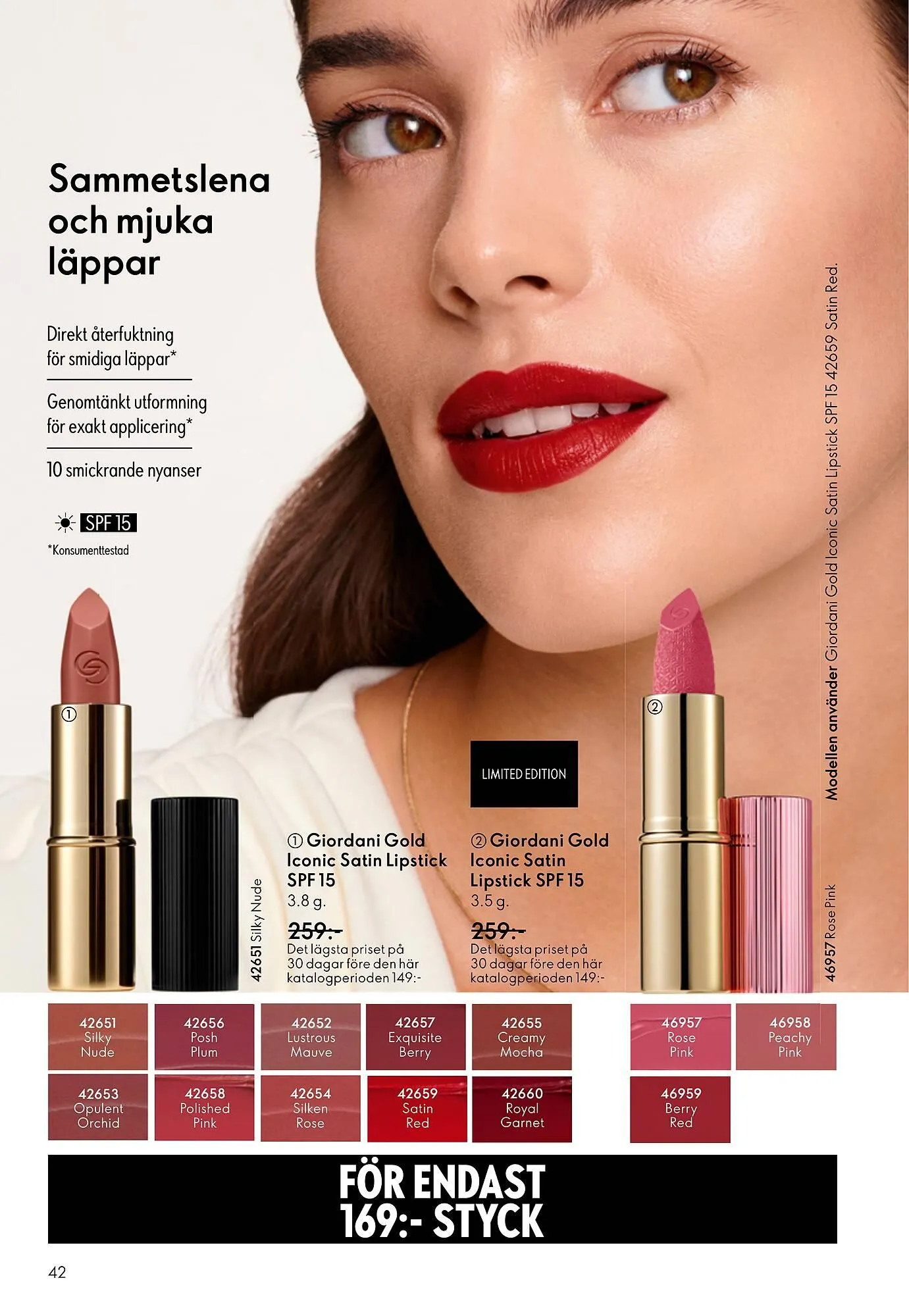 Oriflame reklamblad från 29 oktober till 18 november 2025 - Reklamblad sidor 42