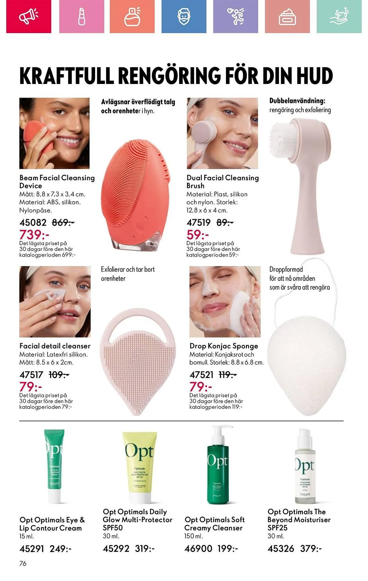 Oriflame reklamblad från 24 augusti till 13 september 2025 - Reklamblad sidor 76