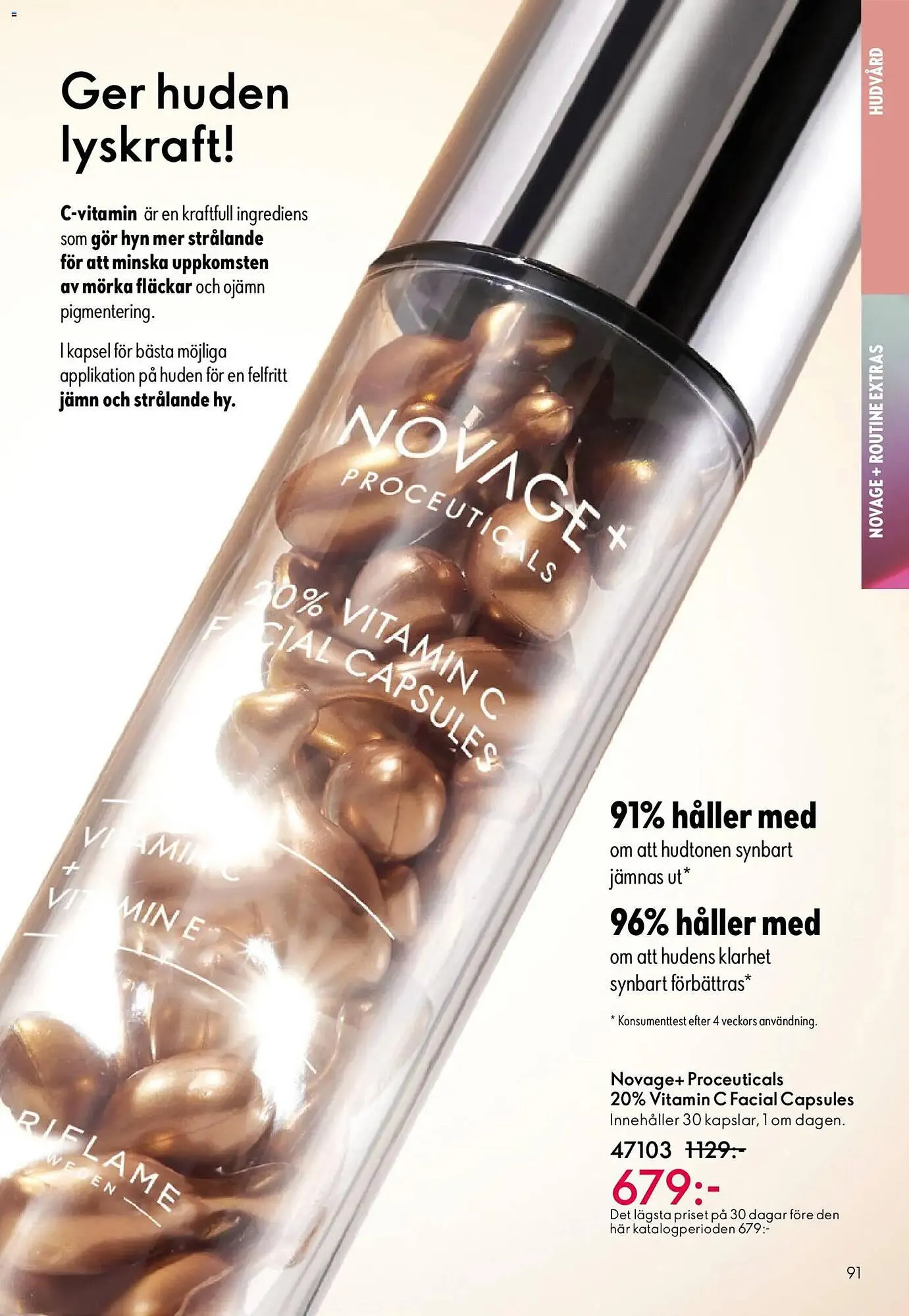 Oriflame reklamblad från 22 april till 12 maj 2026 - Reklamblad sidor 91