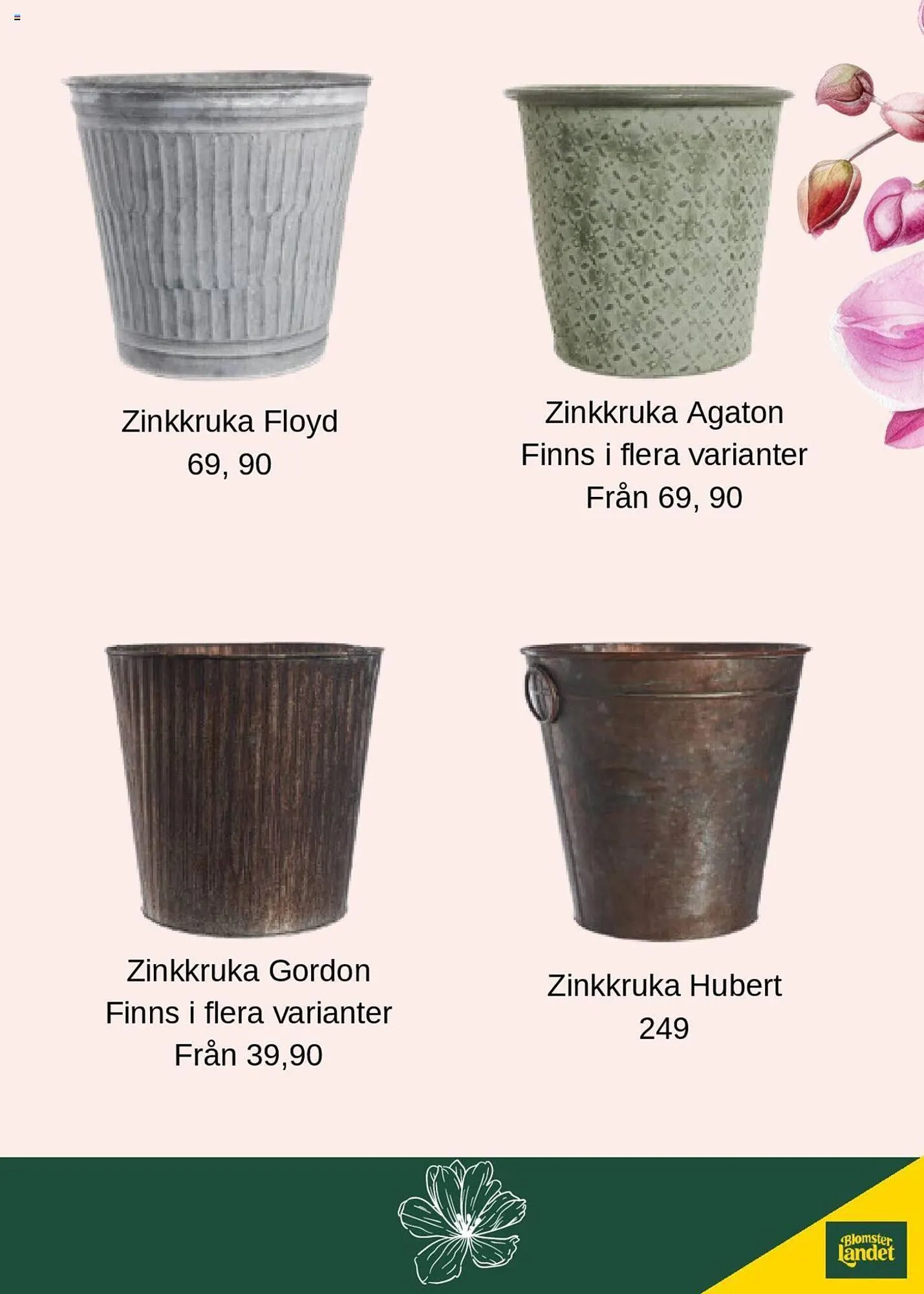 Blomsterlandet reklamblad från 12 augusti till 25 augusti 2024 - Reklamblad sidor 2