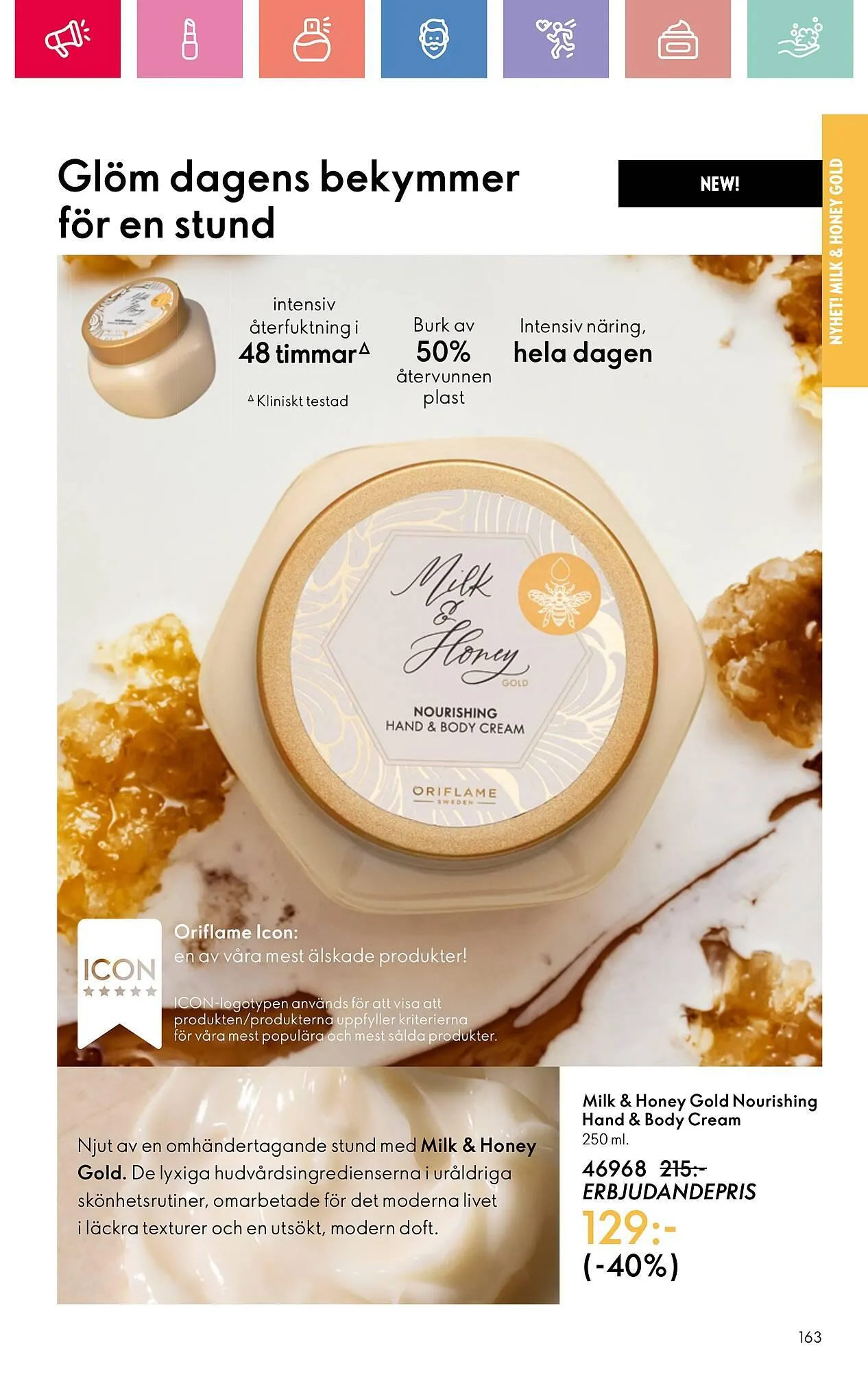 Oriflame reklamblad från 26 januari till 15 februari 2025 - Reklamblad sidor 163