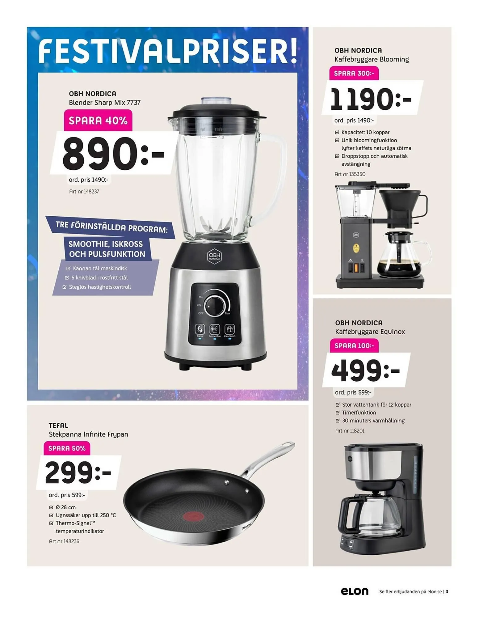 Elon reklamblad från 27 januari till 16 februari 2025 - Reklamblad sidor 3