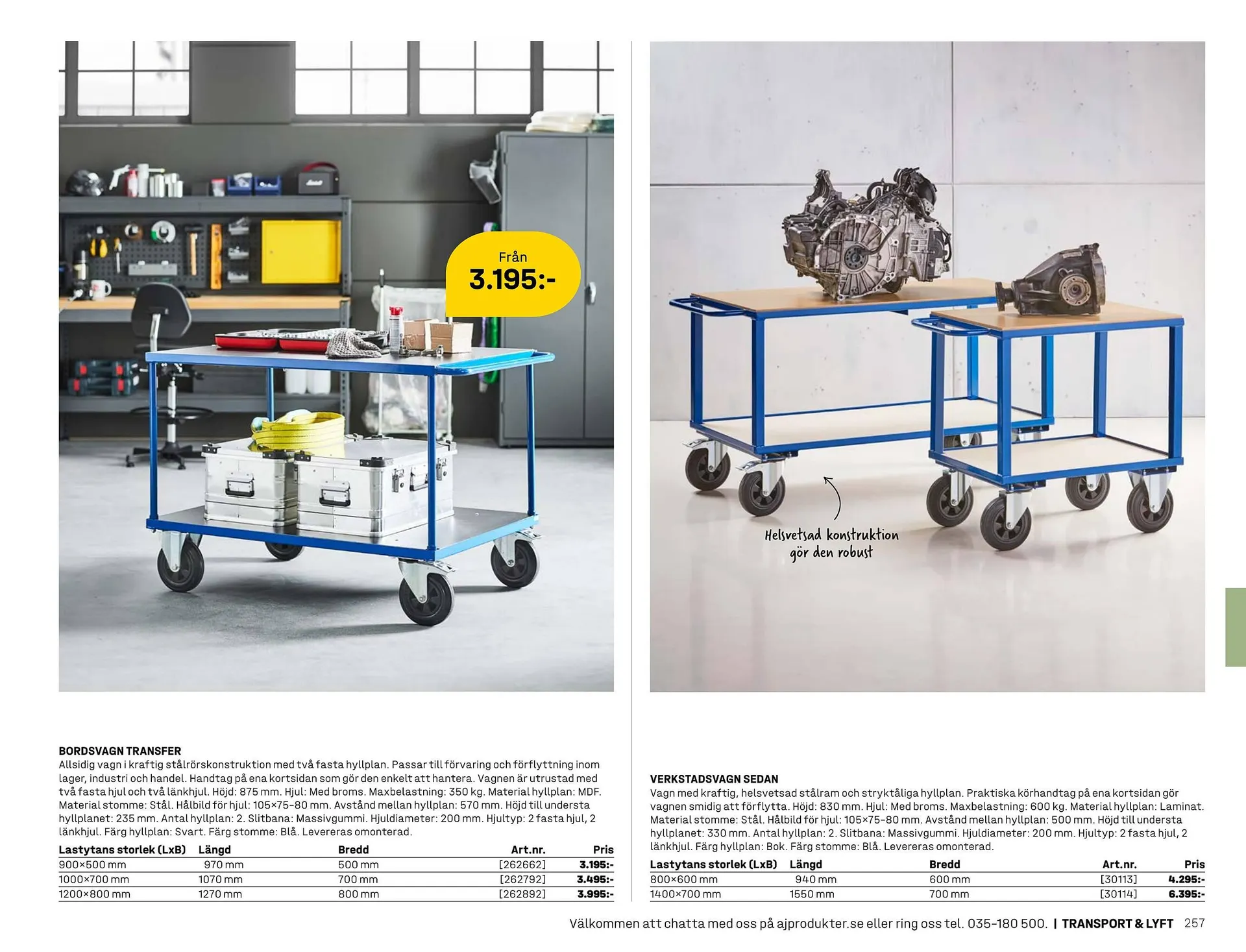 AJ Produkter reklamblad från 1 januari till 31 december 2025 - Reklamblad sidor 257