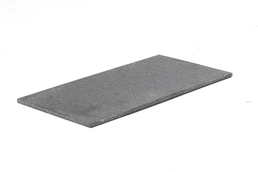 Granit Nero antracit borstad 60x30x1 cm