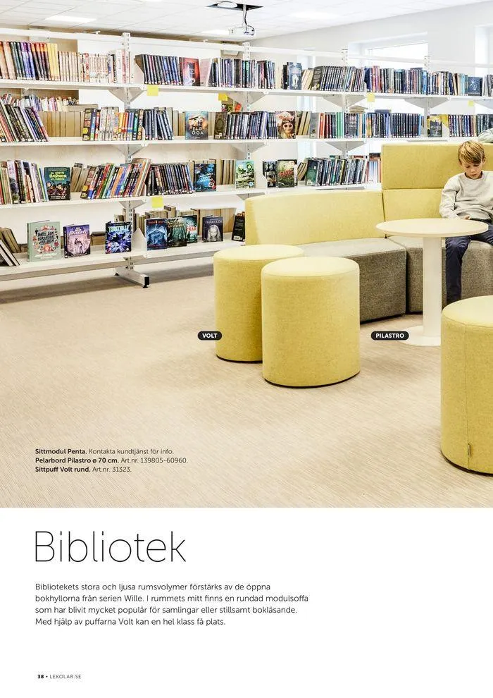 Mobler skola 2024 från 16 april till 31 maj 2024 - Reklamblad sidor 38