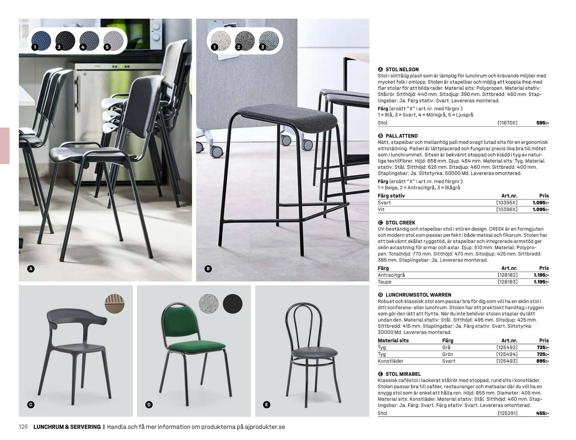 AJ Produkter reklamblad från 1 januari till 31 december 2025 - Reklamblad sidor 126