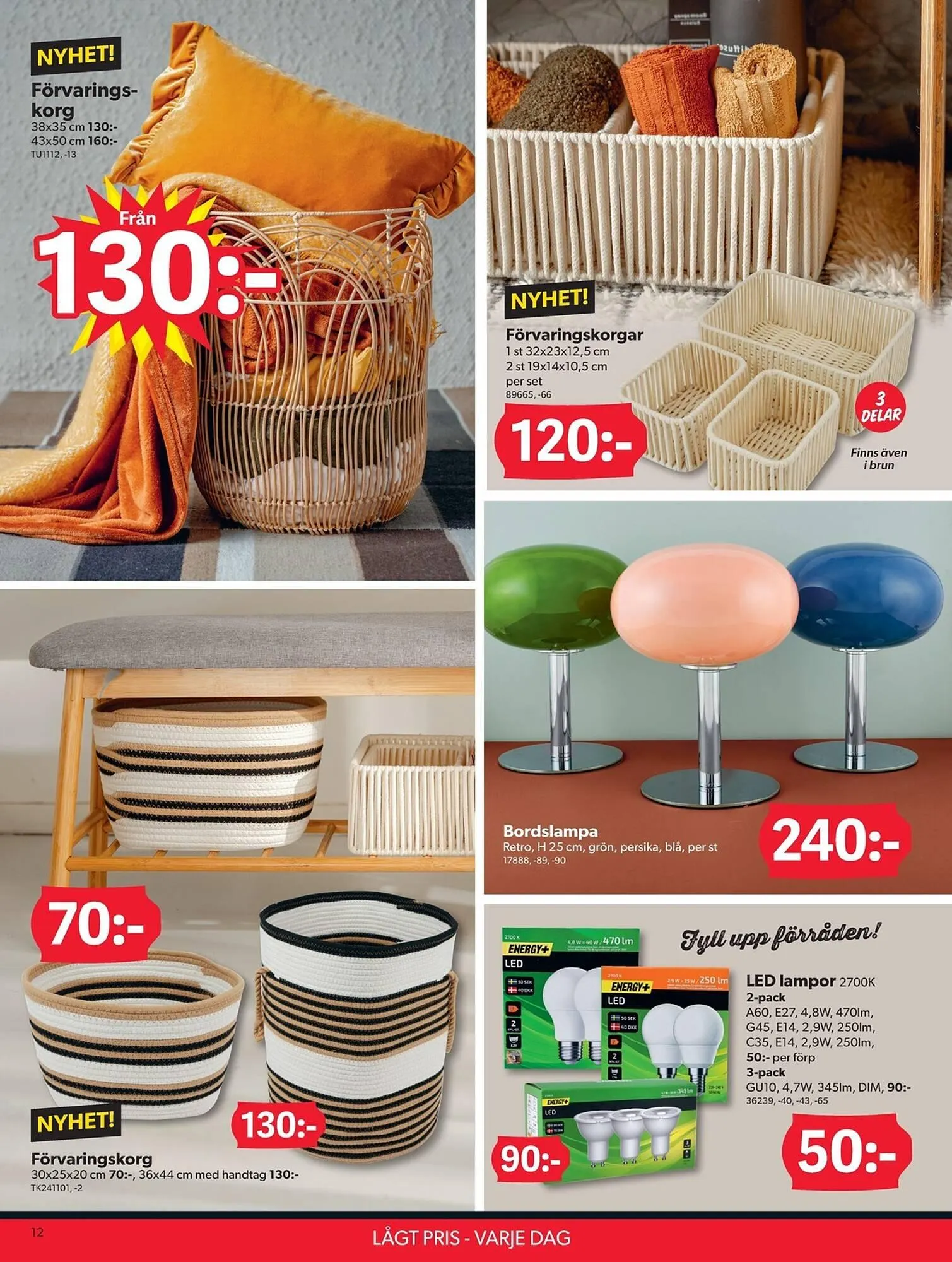 DollarStore reklamblad från 25 augusti till 7 september 2025 - Reklamblad sidor 12