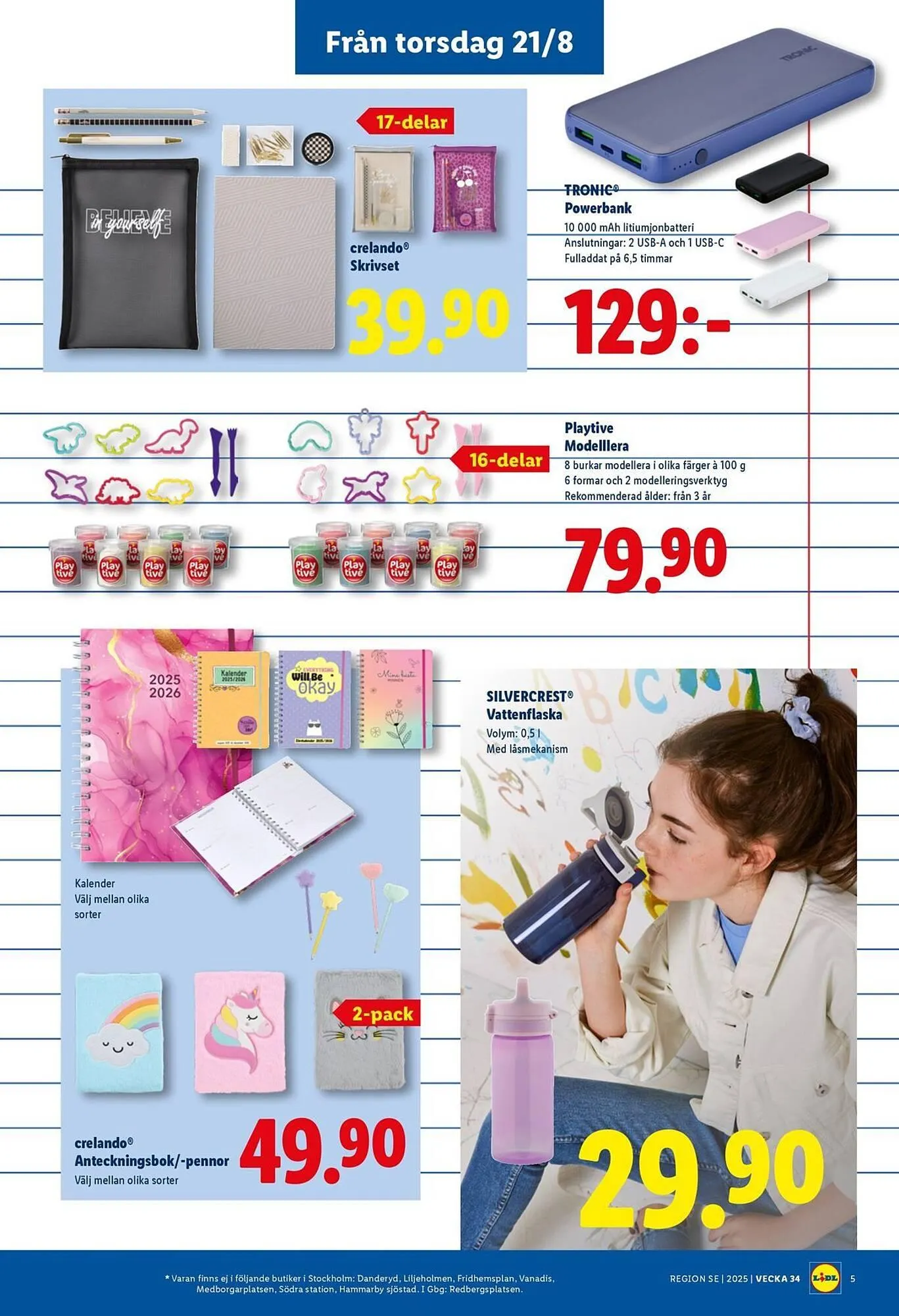 Lidl reklamblad från 11 augusti till 31 augusti 2025 - Reklamblad sidor 5