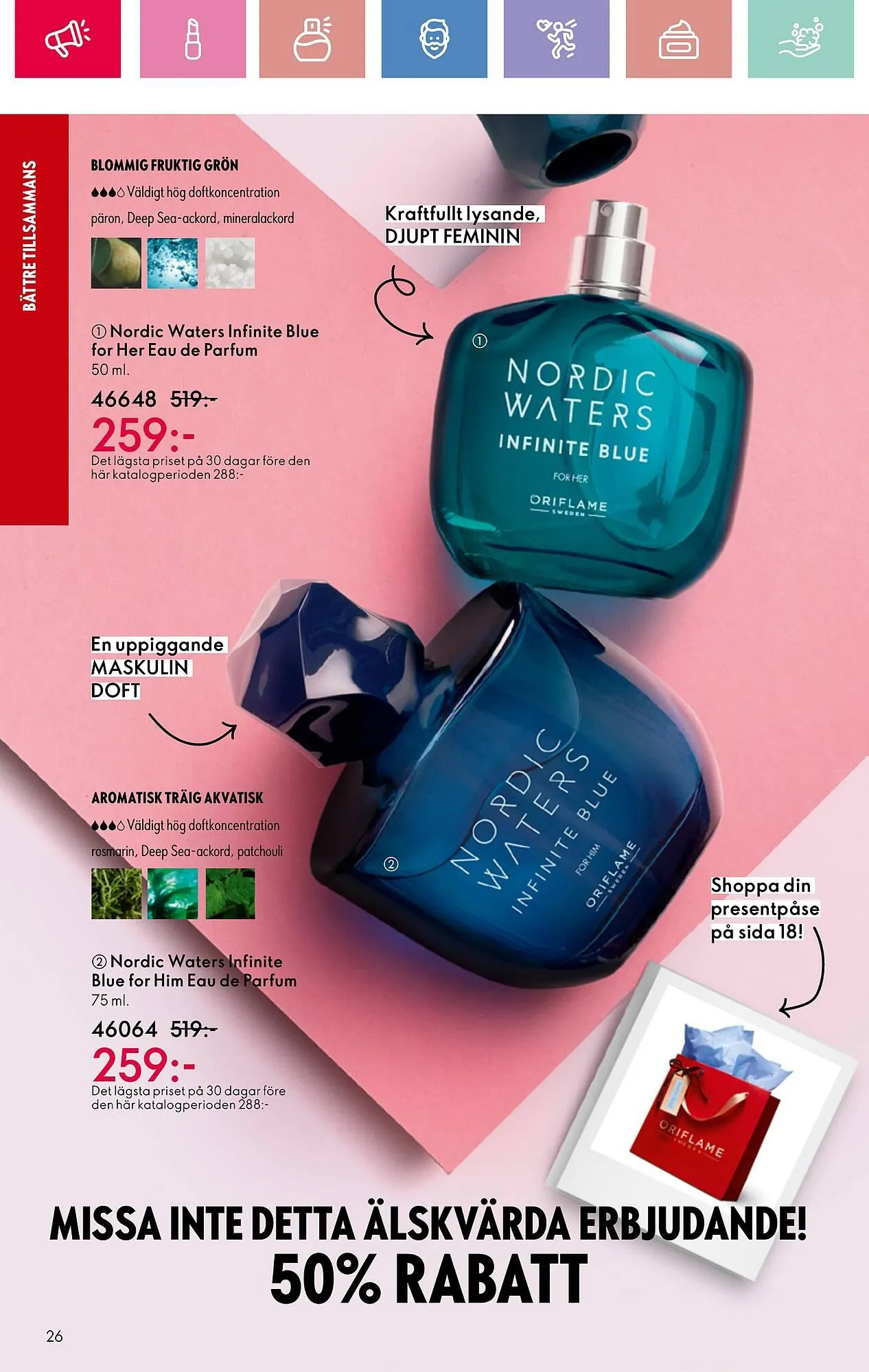 Oriflame reklamblad från 26 januari till 15 februari 2025 - Reklamblad sidor 26