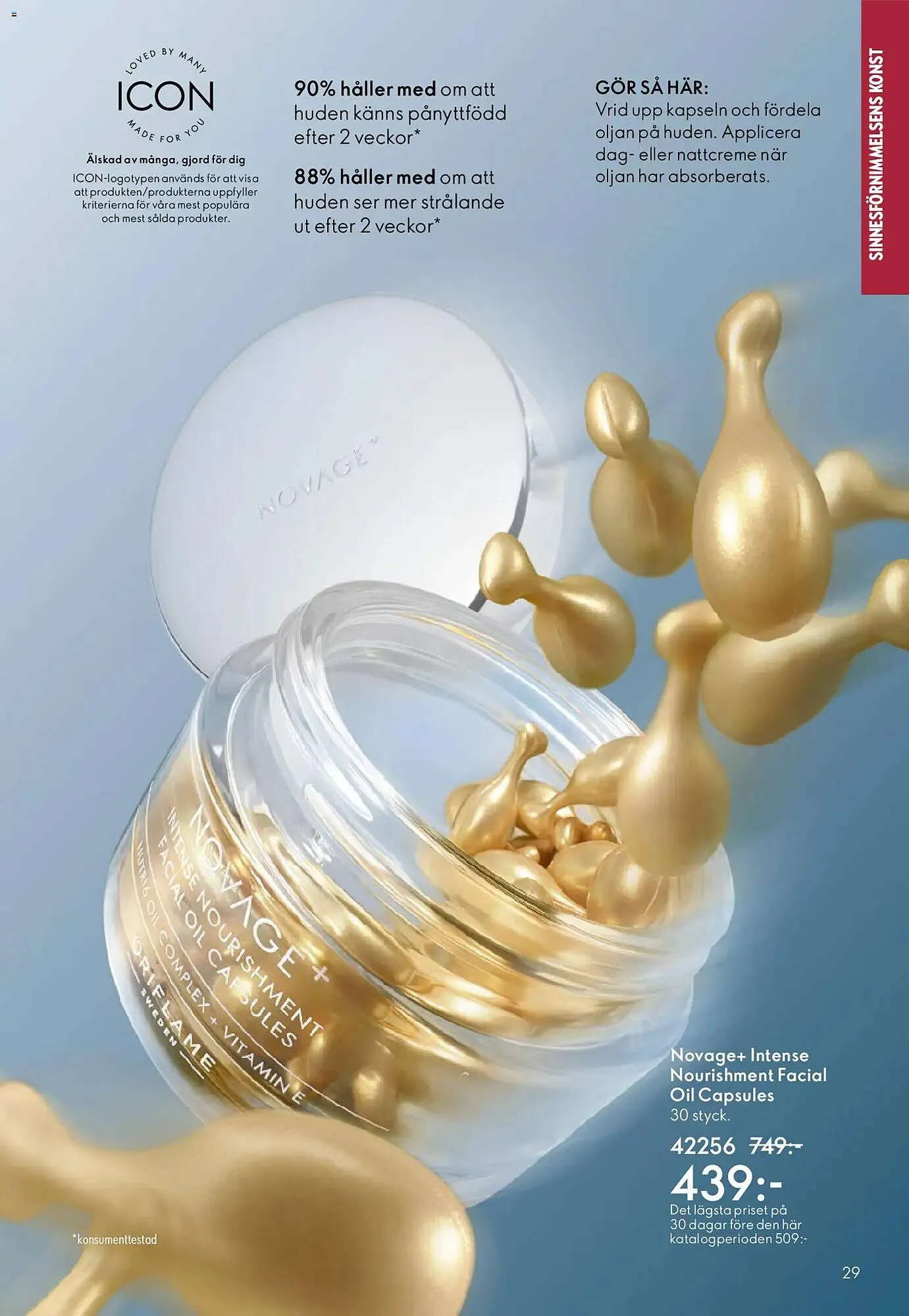 Oriflame reklamblad från 22 april till 12 maj 2026 - Reklamblad sidor 29