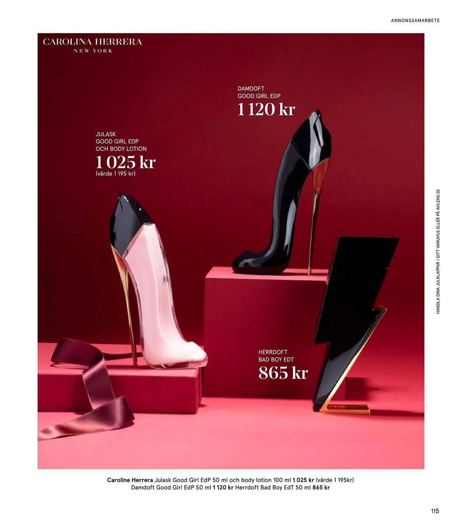 Åhléns reklamblad från 24 november till 24 december 2023 - Reklamblad sidor 115