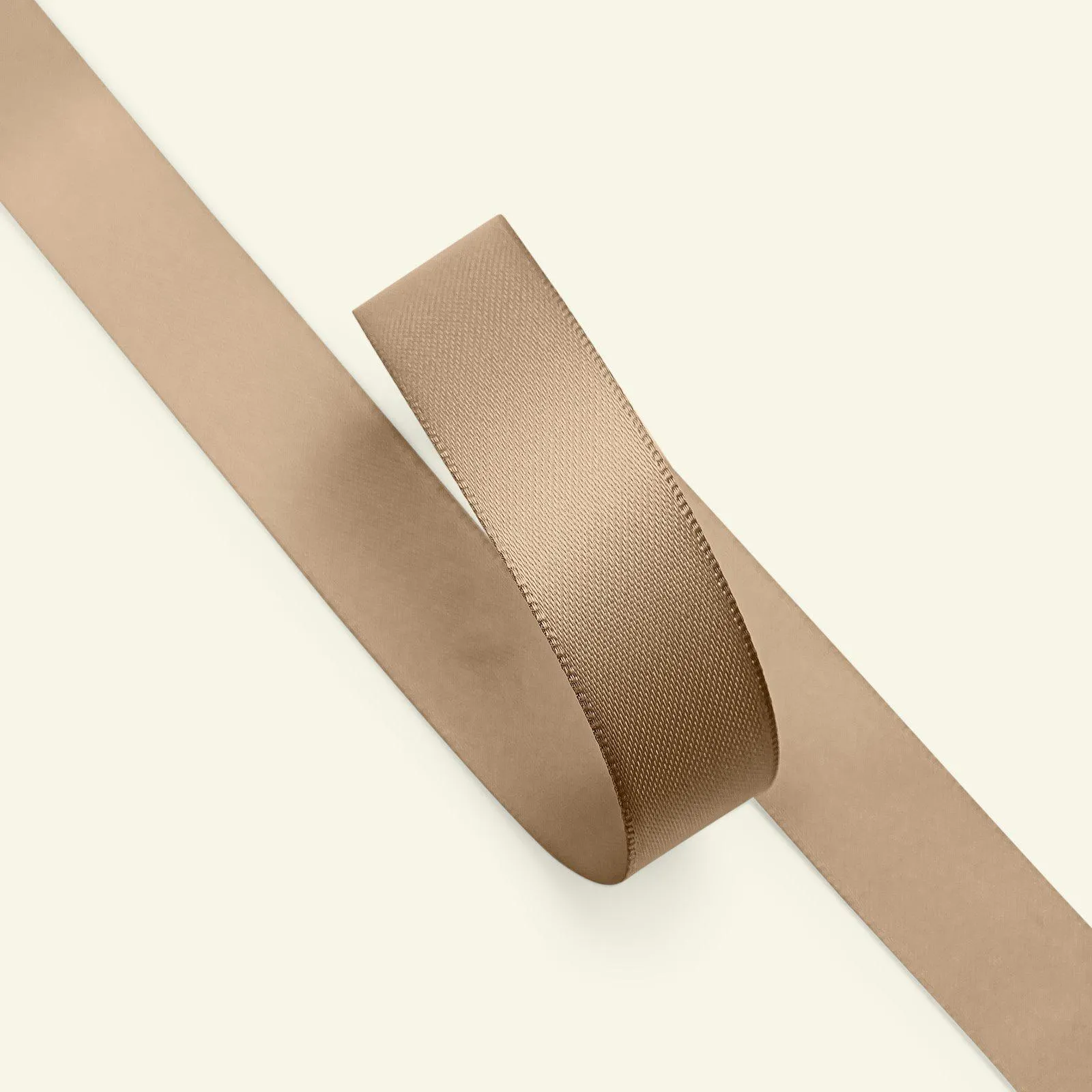 Satinband 15mm sand 5m