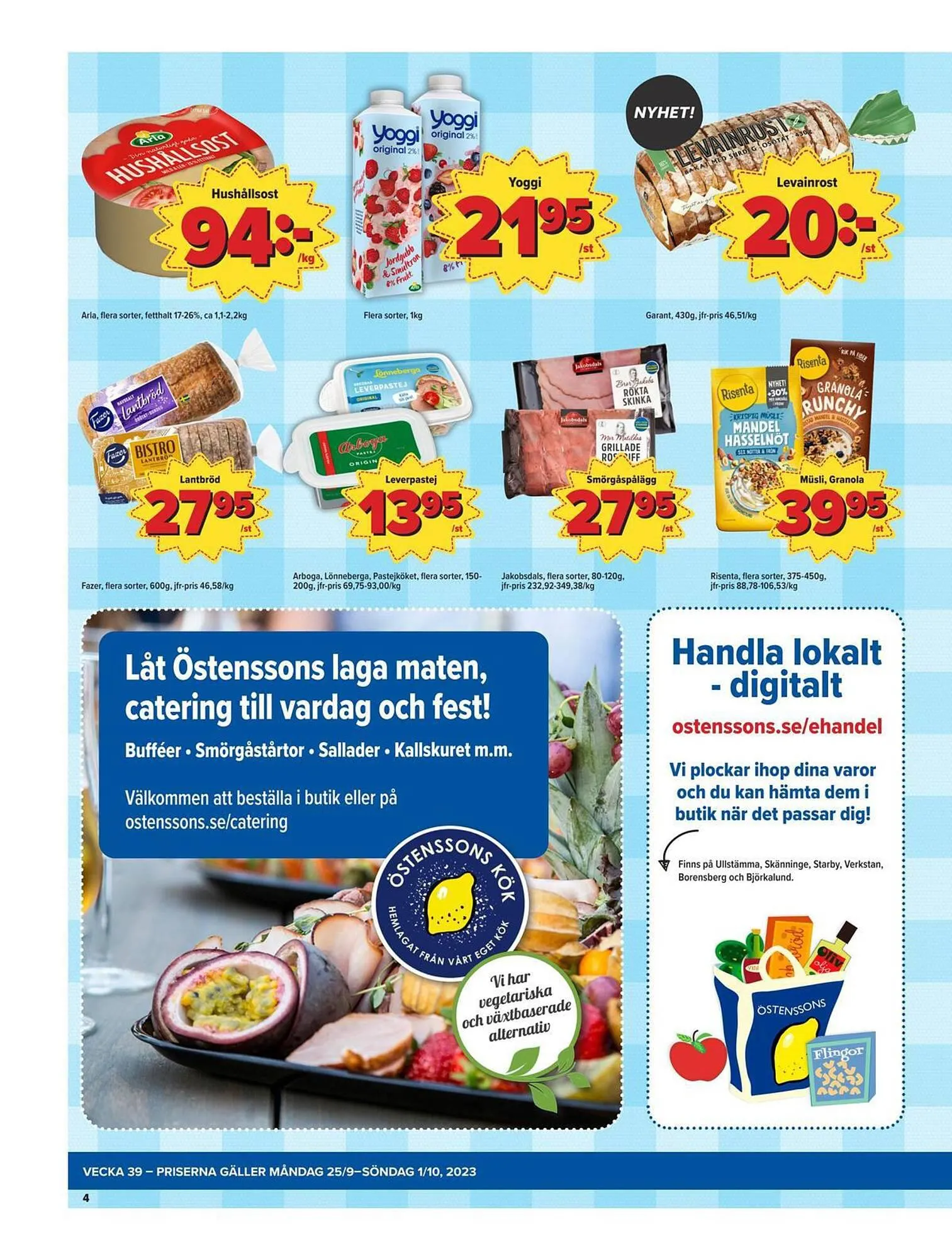 Östenssons reklamblad från 25 september till 1 oktober 2023 - Reklamblad sidor 4