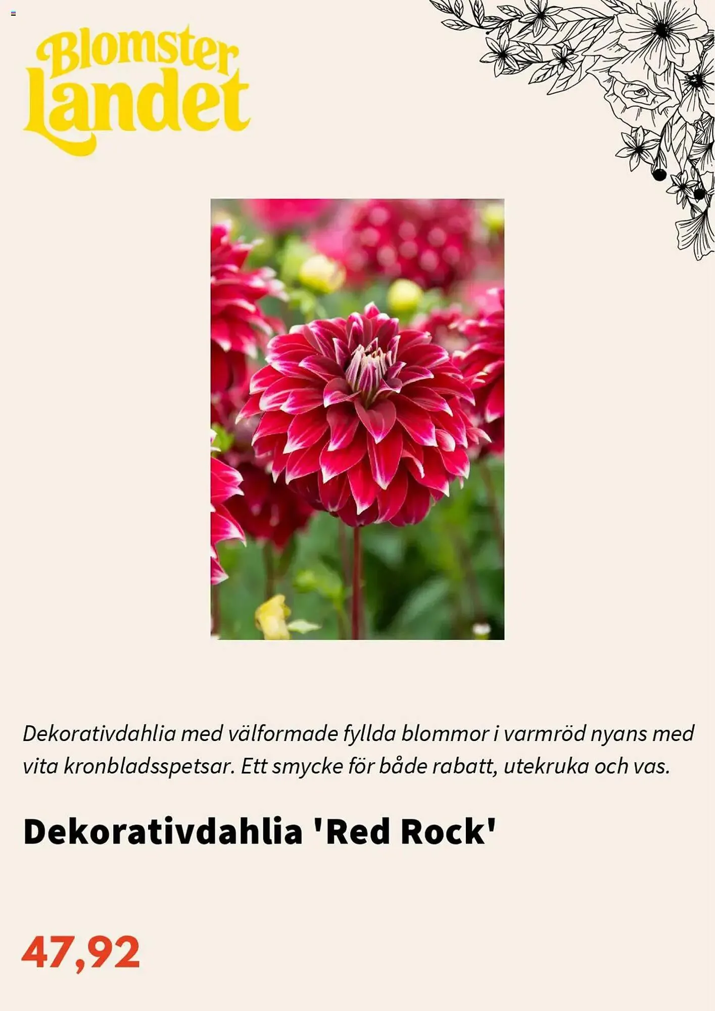 Blomsterlandet reklamblad från 1 mars till 31 mars 2025 - Reklamblad sidor 8