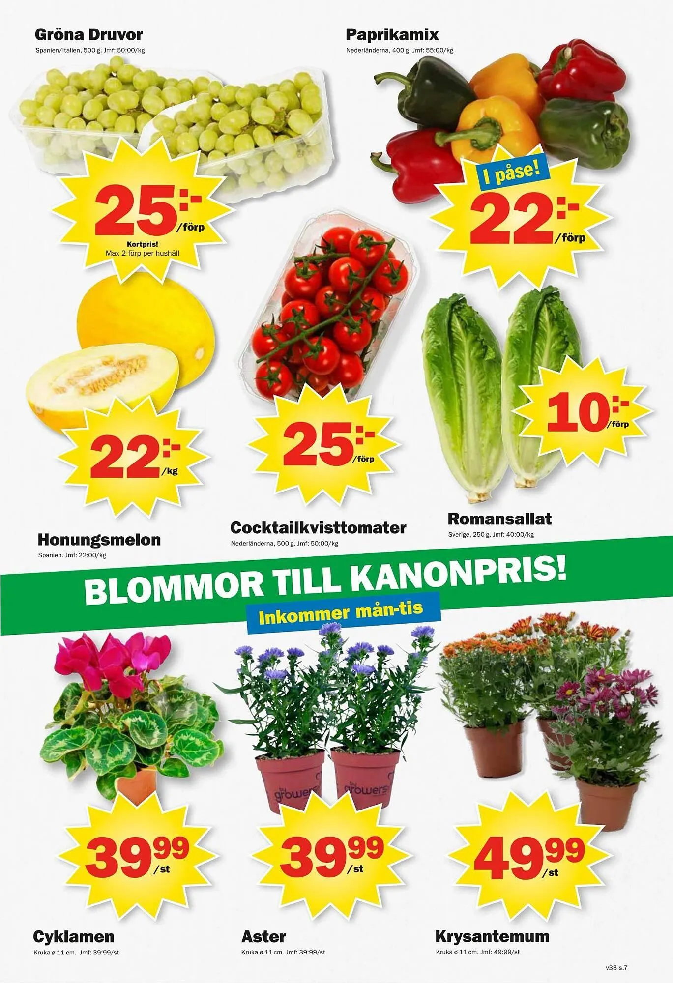 Pekås reklamblad från 11 augusti till 17 augusti 2025 - Reklamblad sidor 7