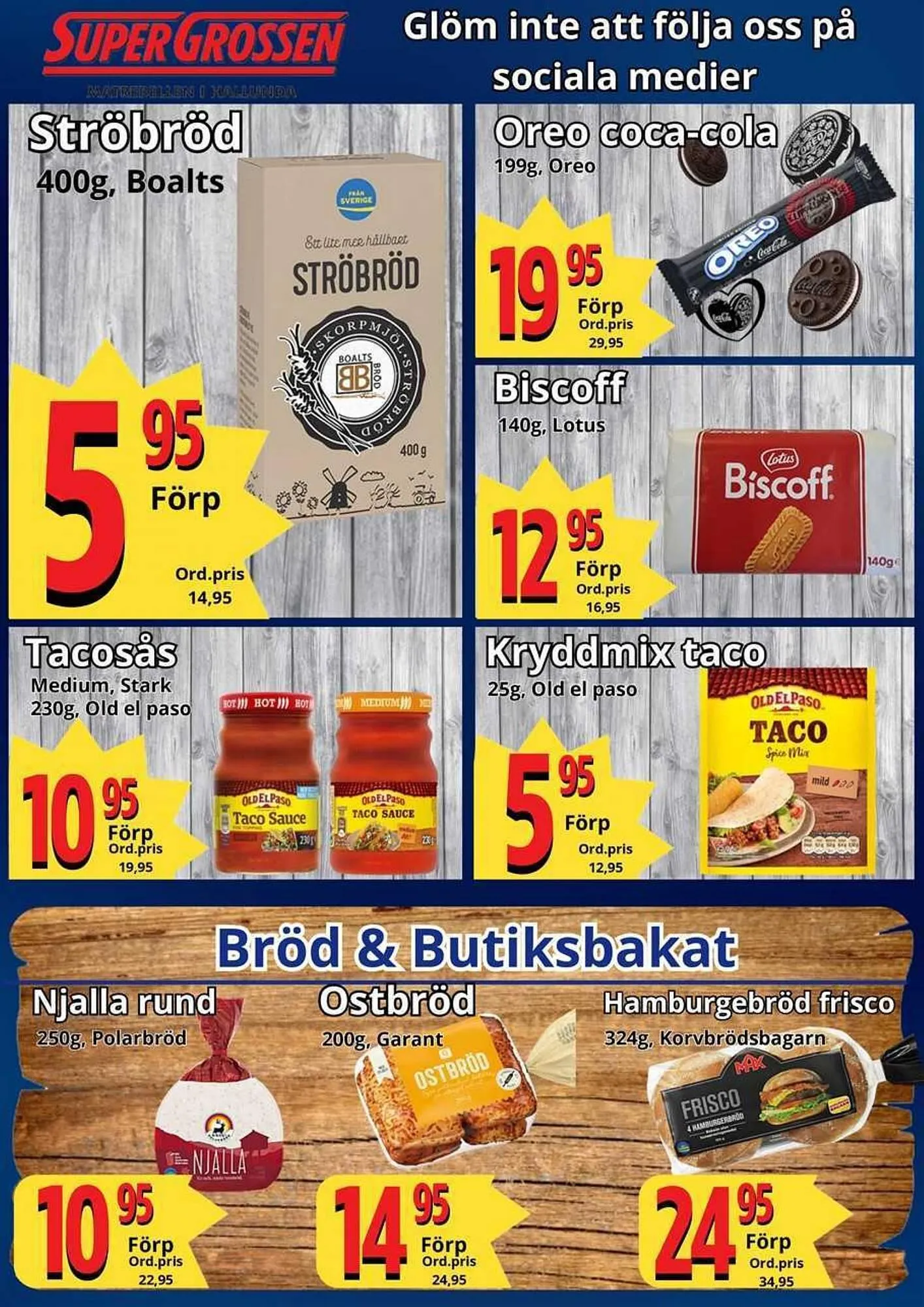 Supergrossen reklamblad från 7 april till 13 april 2025 - Reklamblad sidor 8