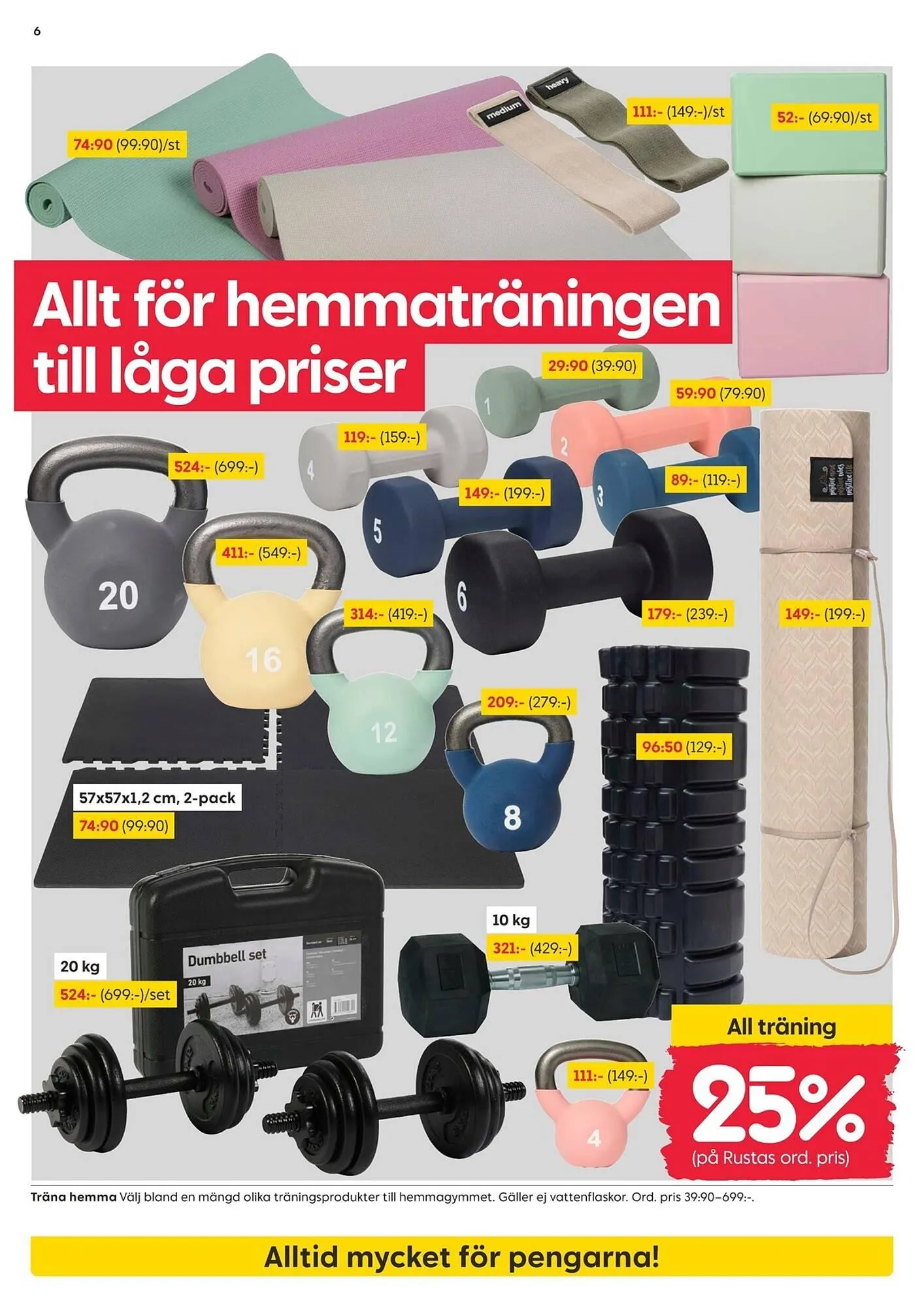 Rusta reklamblad från 30 mars till 6 april 2026 - Reklamblad sidor 6