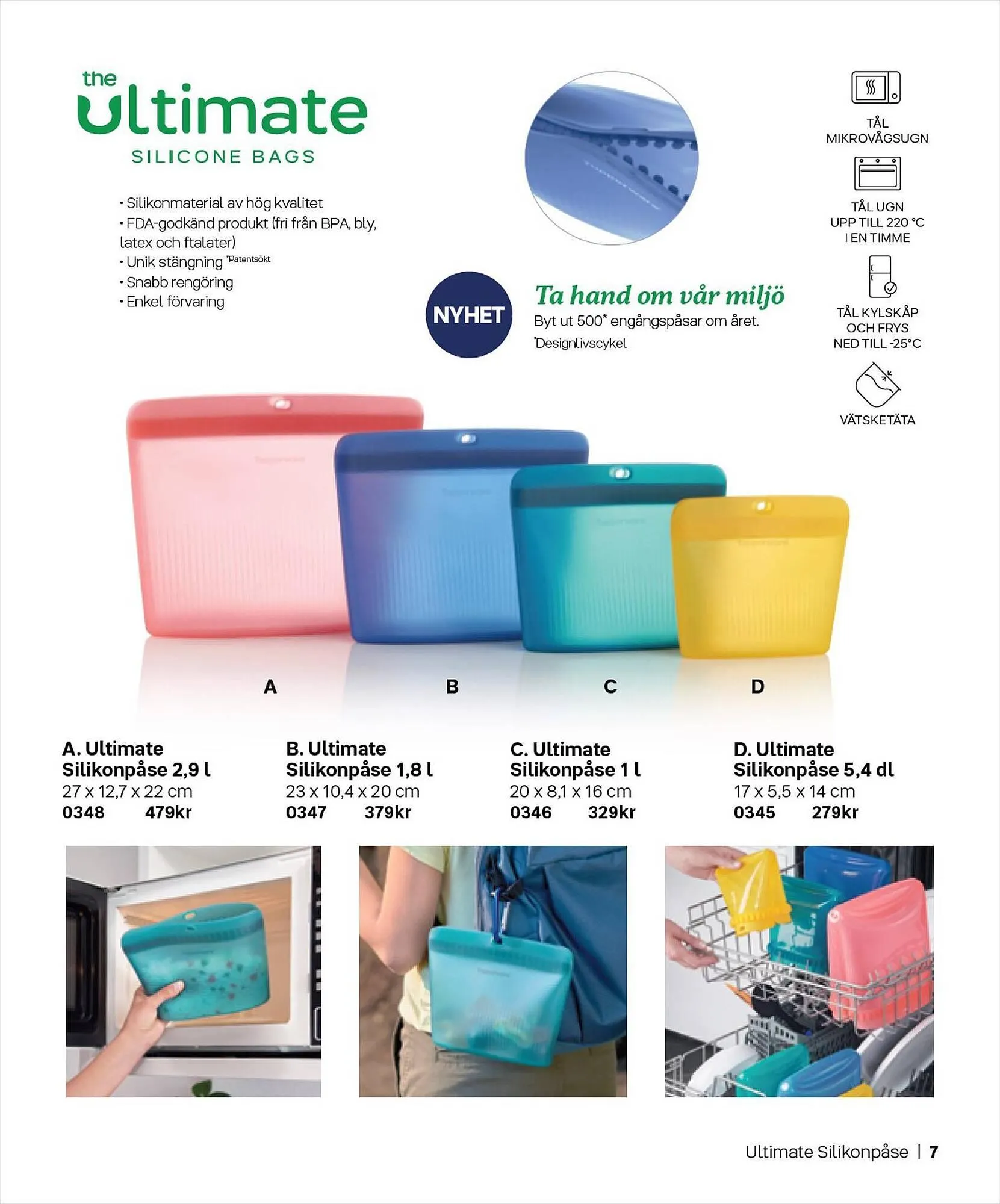 Tupperware reklamblad från 4 september till 28 februari 2024 - Reklamblad sidor 7