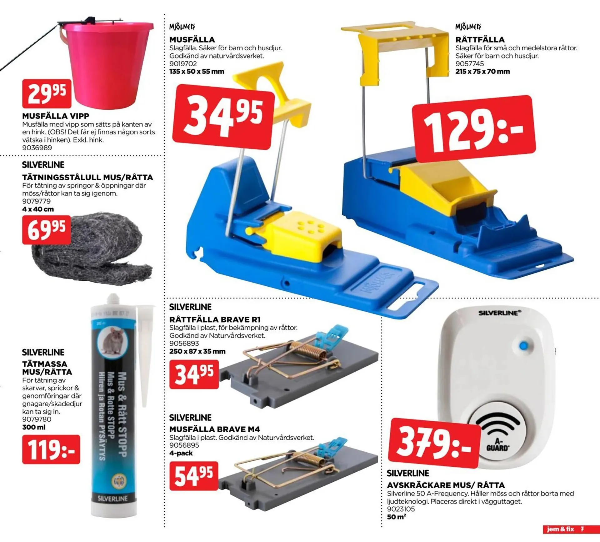 Jem&Fix reklamblad från 9 februari till 2 mars 2026 - Reklamblad sidor 7