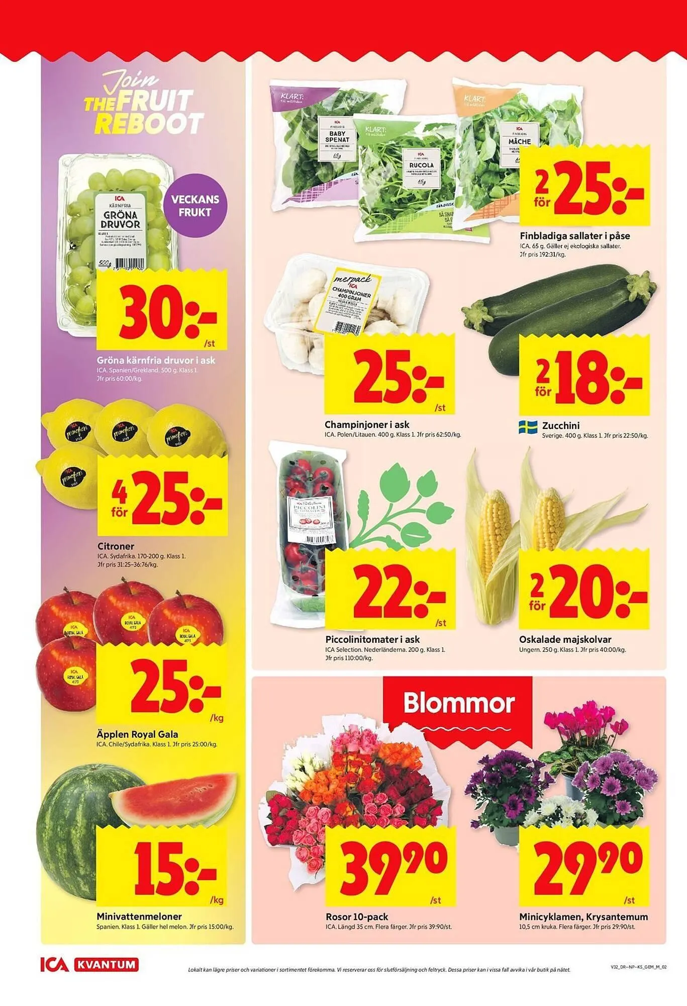 ICA Kvantum reklamblad från 4 augusti till 10 augusti 2025 - Reklamblad sidor 2