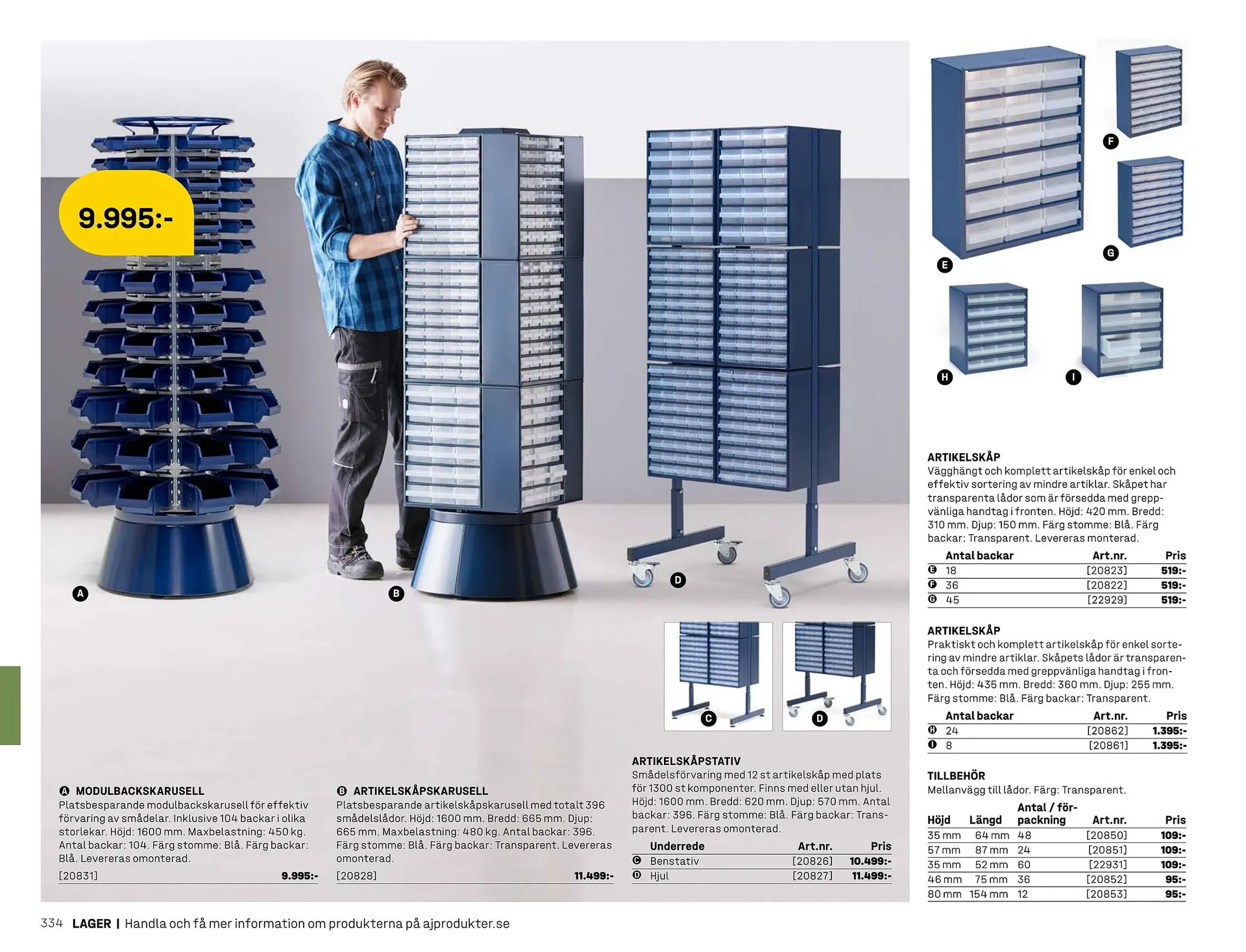 AJ Produkter reklamblad från 1 januari till 31 december 2025 - Reklamblad sidor 334
