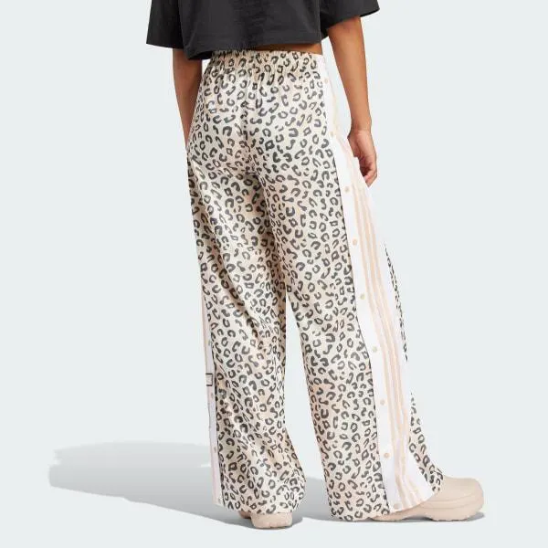 adidas Originals Leopard Luxe Wide Leg Adibreak Träningsbyxor
