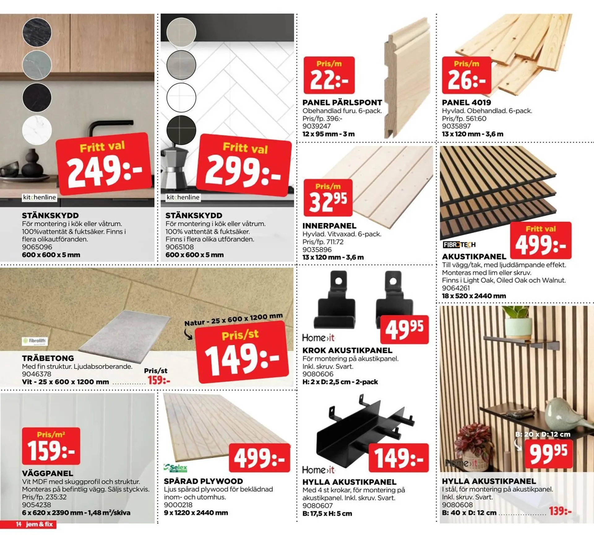 Jem&Fix reklamblad från 17 november till 23 november 2025 - Reklamblad sidor 14