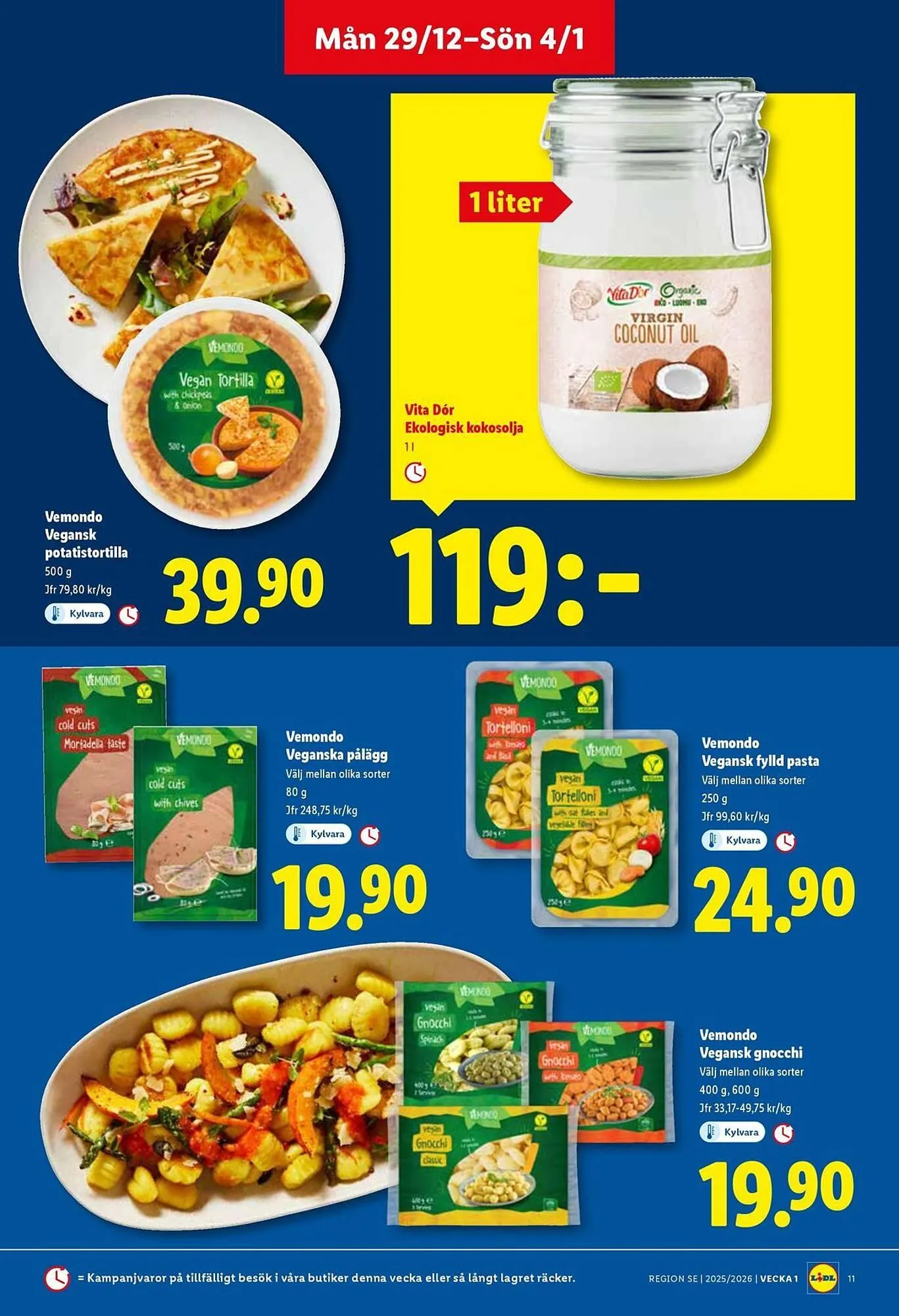 Lidl reklamblad från 29 december till 4 januari 2026 - Reklamblad sidor 11