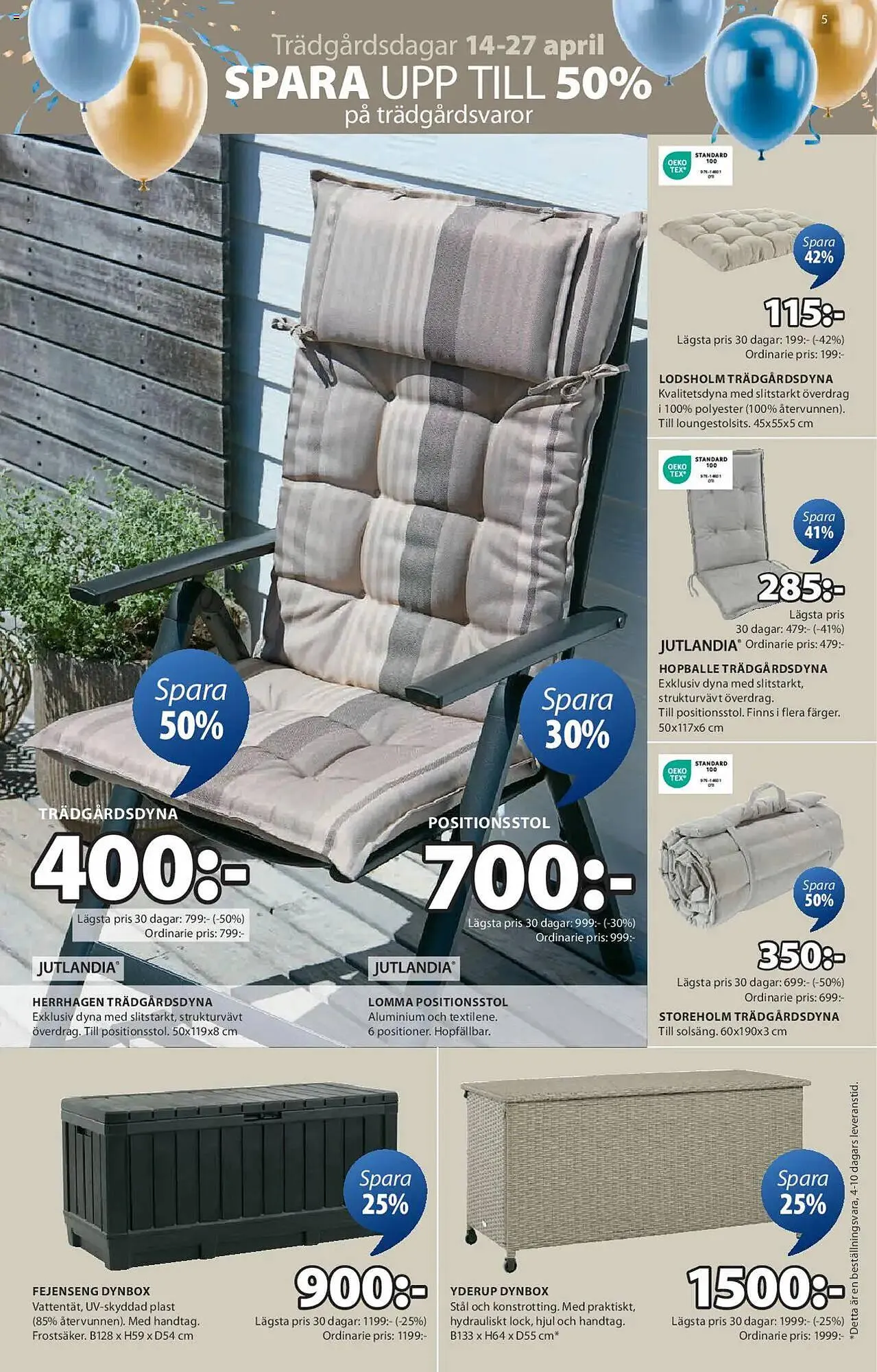 JYSK reklamblad från 14 april till 27 april 2025 - Reklamblad sidor 5