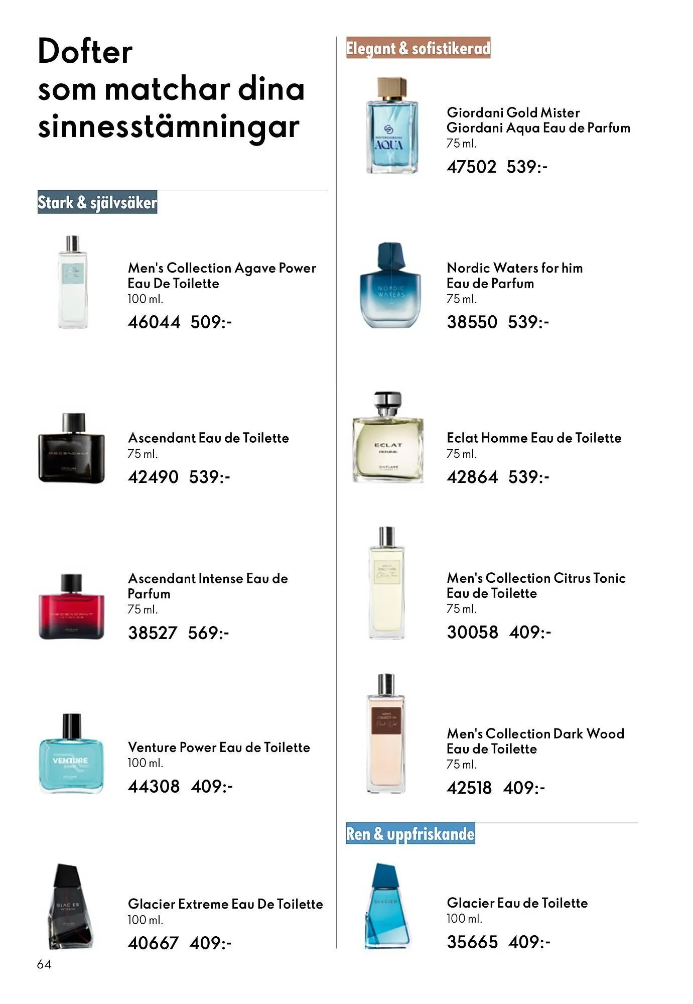 Oriflame reklamblad från 13 maj till 2 juni 2026 - Reklamblad sidor 64