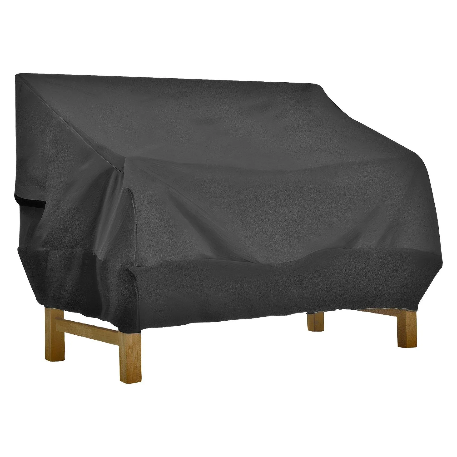 Skyddsöverdrag för trädgårdsbänk 135x66x89 cm 86 g/m2