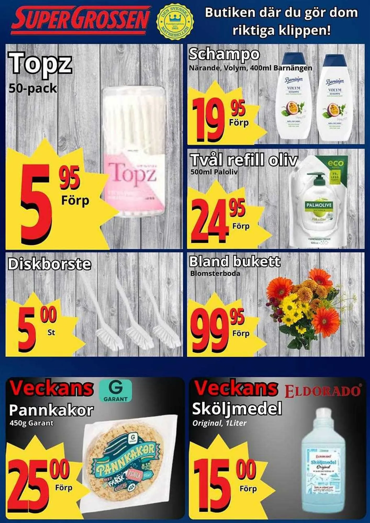 Supergrossen reklamblad från 29 september till 5 oktober 2025 - Reklamblad sidor 12