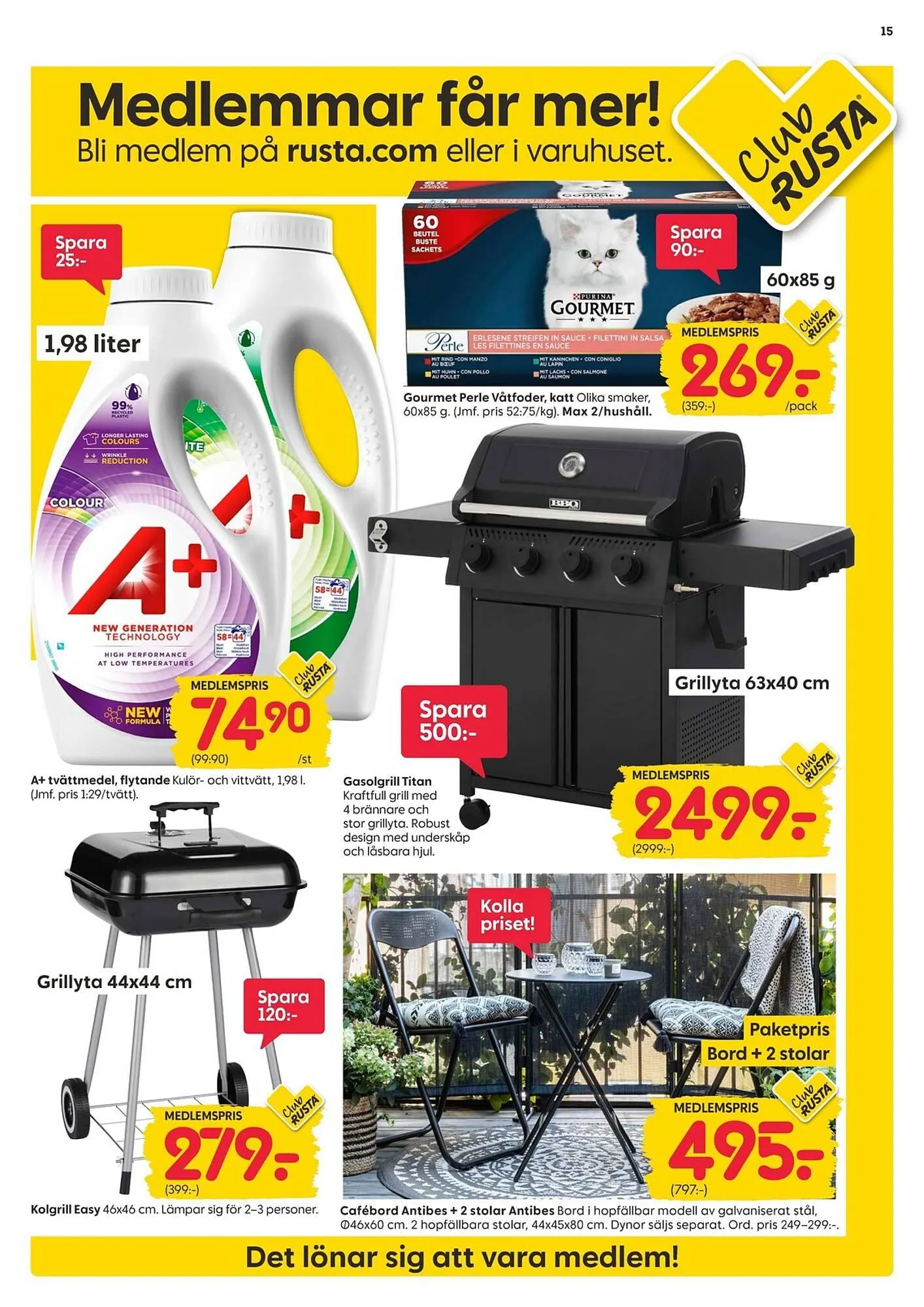 Rusta reklamblad från 30 mars till 6 april 2026 - Reklamblad sidor 15