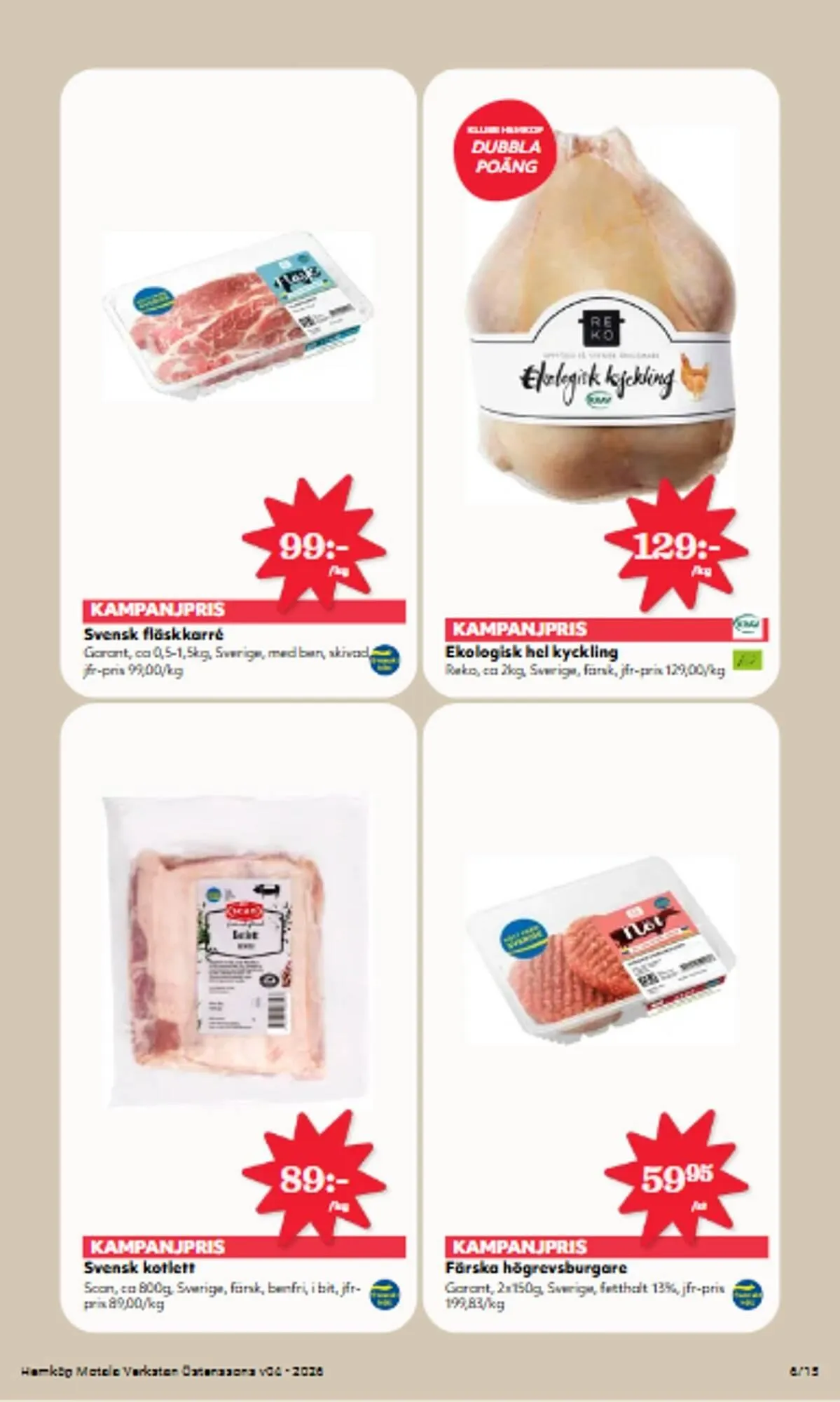 Hemköp reklamblad från 19 januari till 25 januari 2026 - Reklamblad sidor 6
