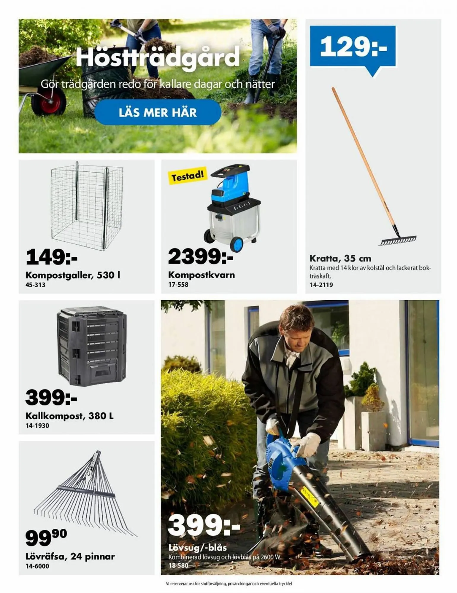 Biltema reklamblad från 25 september till 9 oktober 2023 - Reklamblad sidor 9