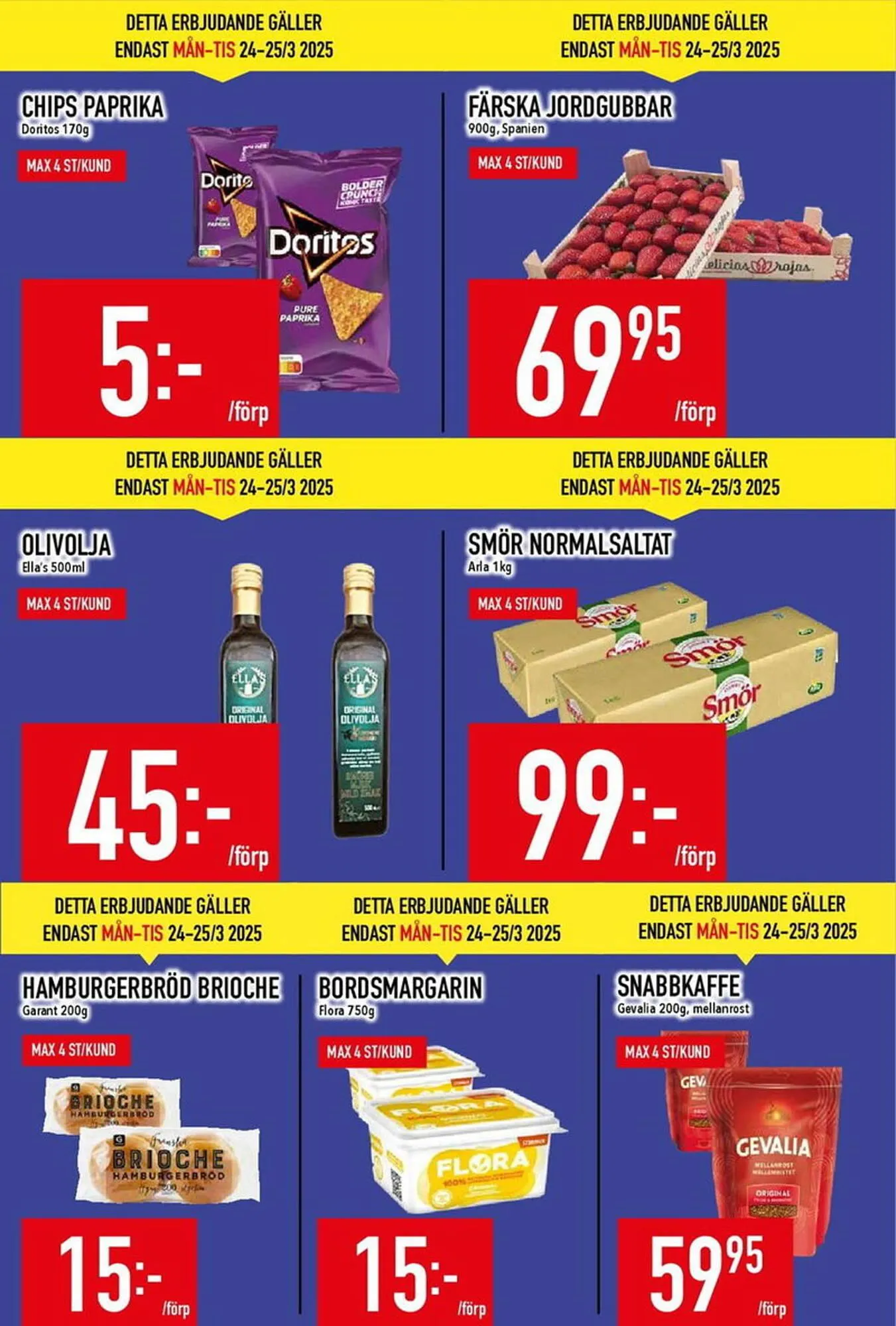 Matdax reklamblad från 24 mars till 30 mars 2025 - Reklamblad sidor 2
