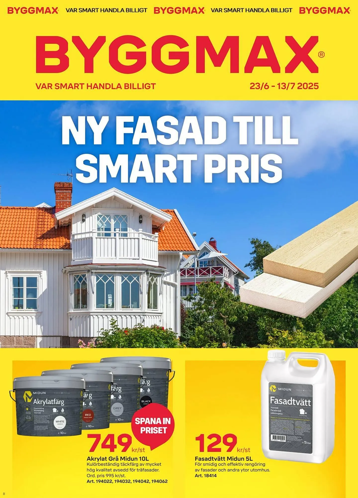 Byggmax reklamblad - 1
