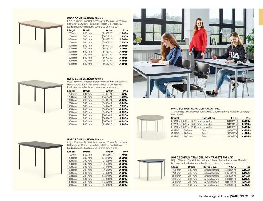 AJ Produkter! från 28 maj till 31 december 2024 - Reklamblad sidor 31