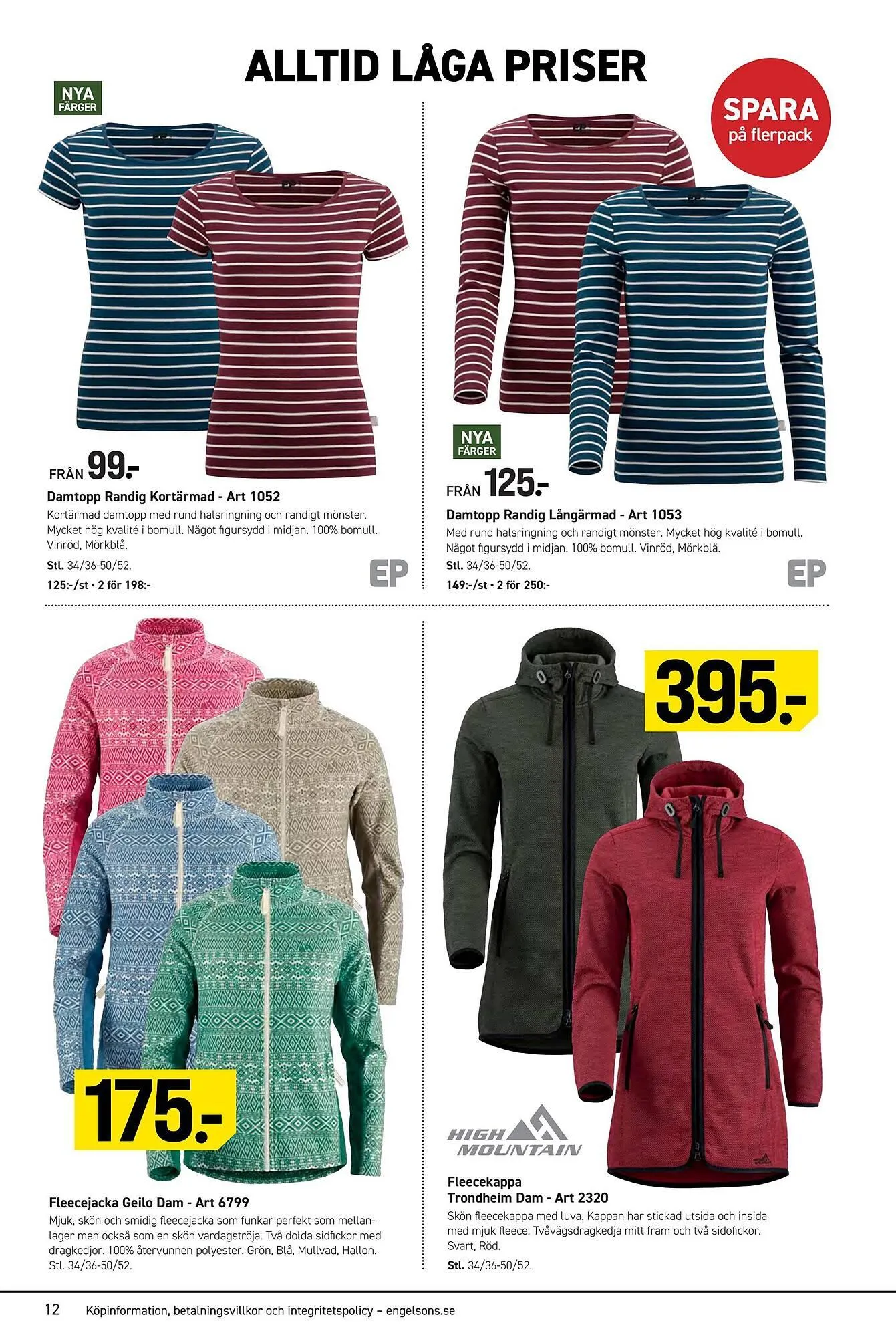 Engelsons reklamblad från 1 september till 3 september 2025 - Reklamblad sidor 12