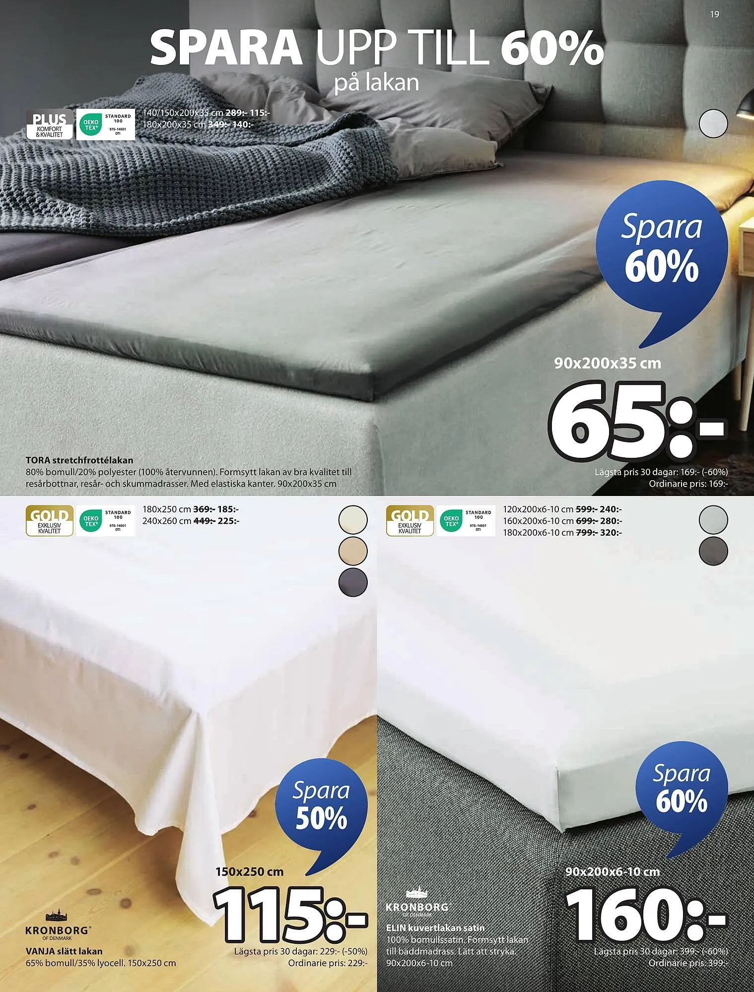 JYSK reklamblad från 25 augusti till 7 september 2025 - Reklamblad sidor 19